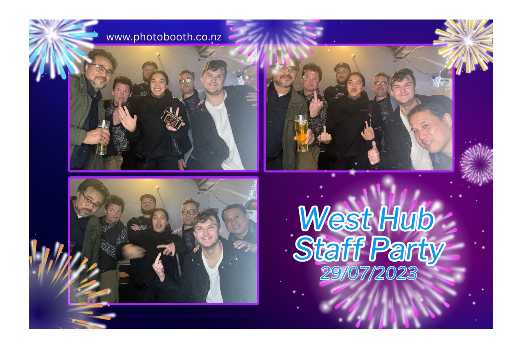 West Hub Staff Party | View more photos from the event at gallery.photobooth.co.nz/u/SelfieCentral/West-Hub-Staff-Party