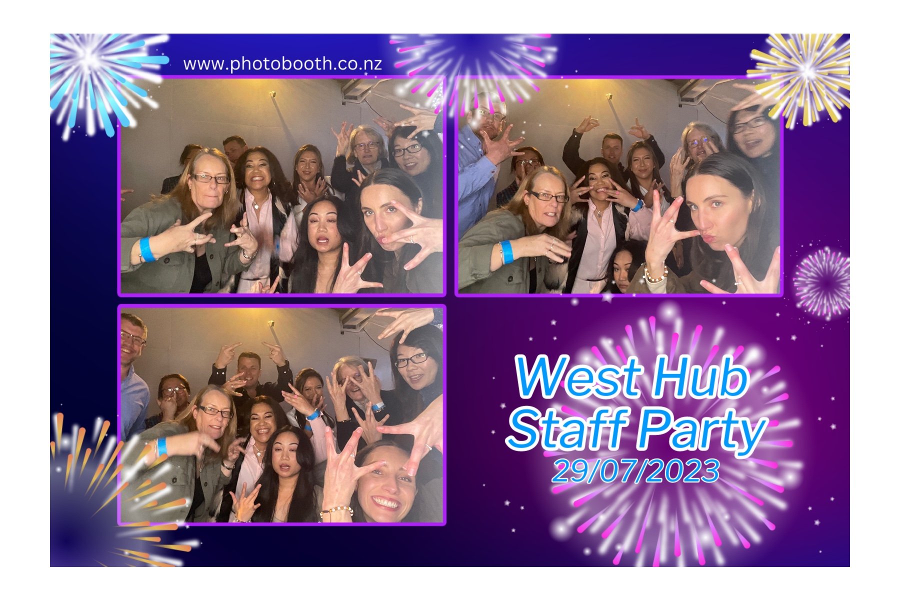 West Hub Staff Party | View more photos from the event at gallery.photobooth.co.nz/u/SelfieCentral/West-Hub-Staff-Party