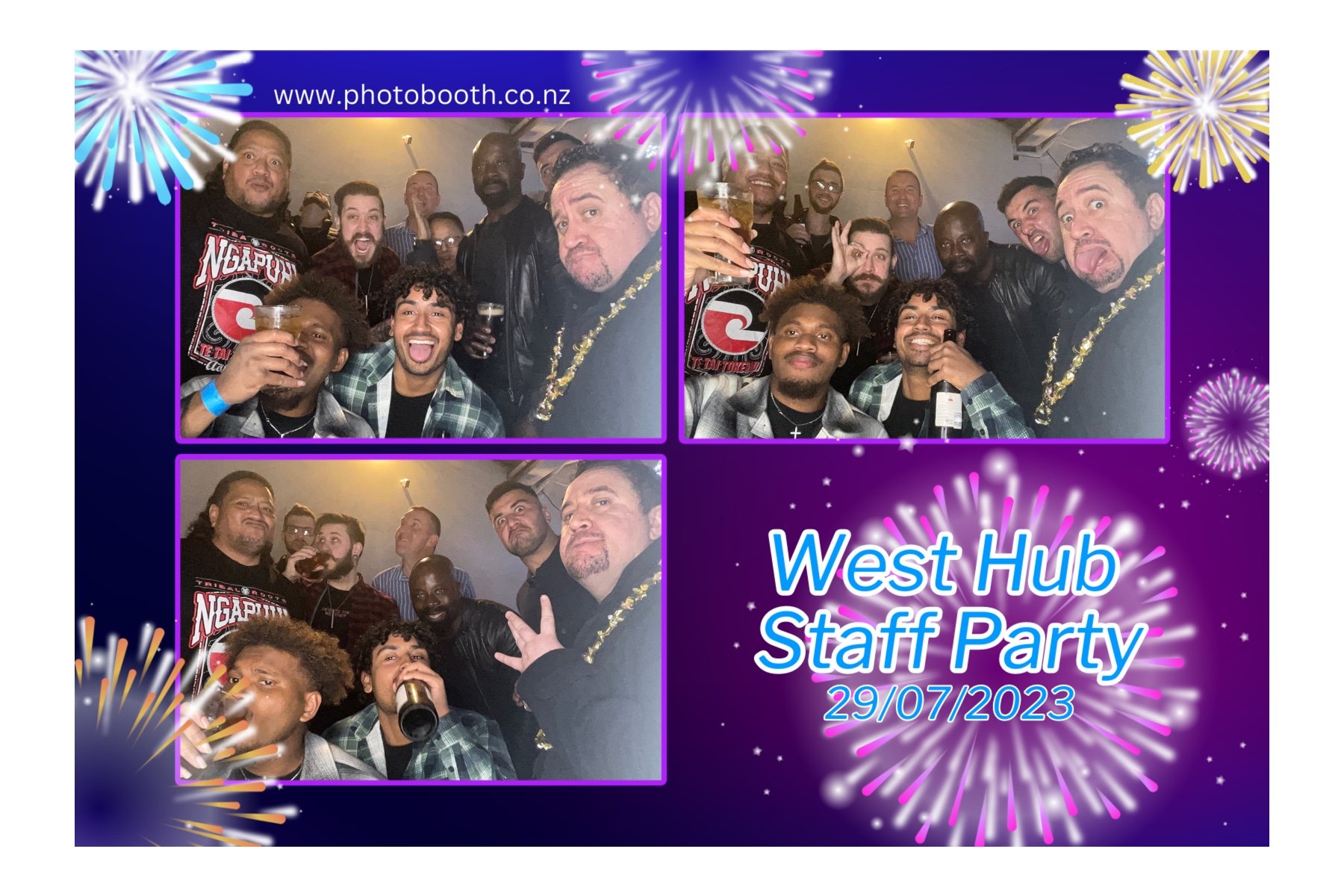 West Hub Staff Party | View more photos from the event at gallery.photobooth.co.nz/u/SelfieCentral/West-Hub-Staff-Party