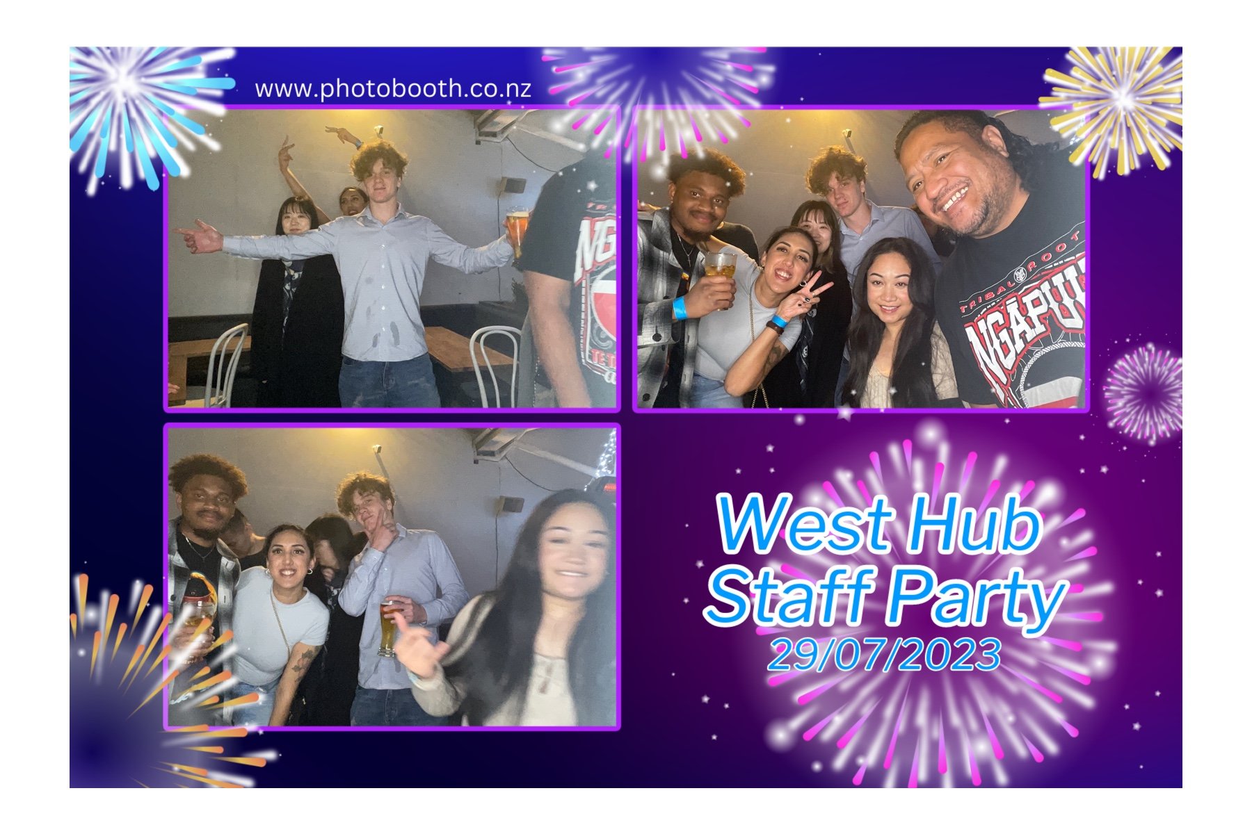 West Hub Staff Party | View more photos from the event at gallery.photobooth.co.nz/u/SelfieCentral/West-Hub-Staff-Party