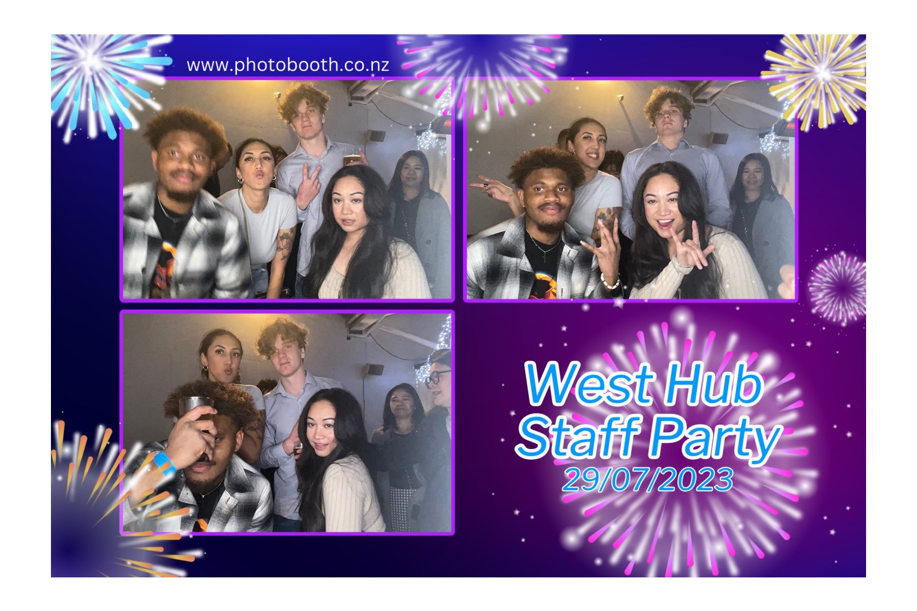 West Hub Staff Party | View more photos from the event at gallery.photobooth.co.nz/u/SelfieCentral/West-Hub-Staff-Party