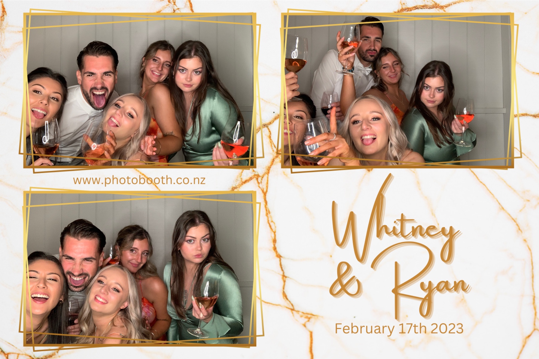 Whitney & Ryan's Wedding | View more photos from the event at gallery.photobooth.co.nz/u/SelfieCentral/Whitney-Ryans-Wedding
