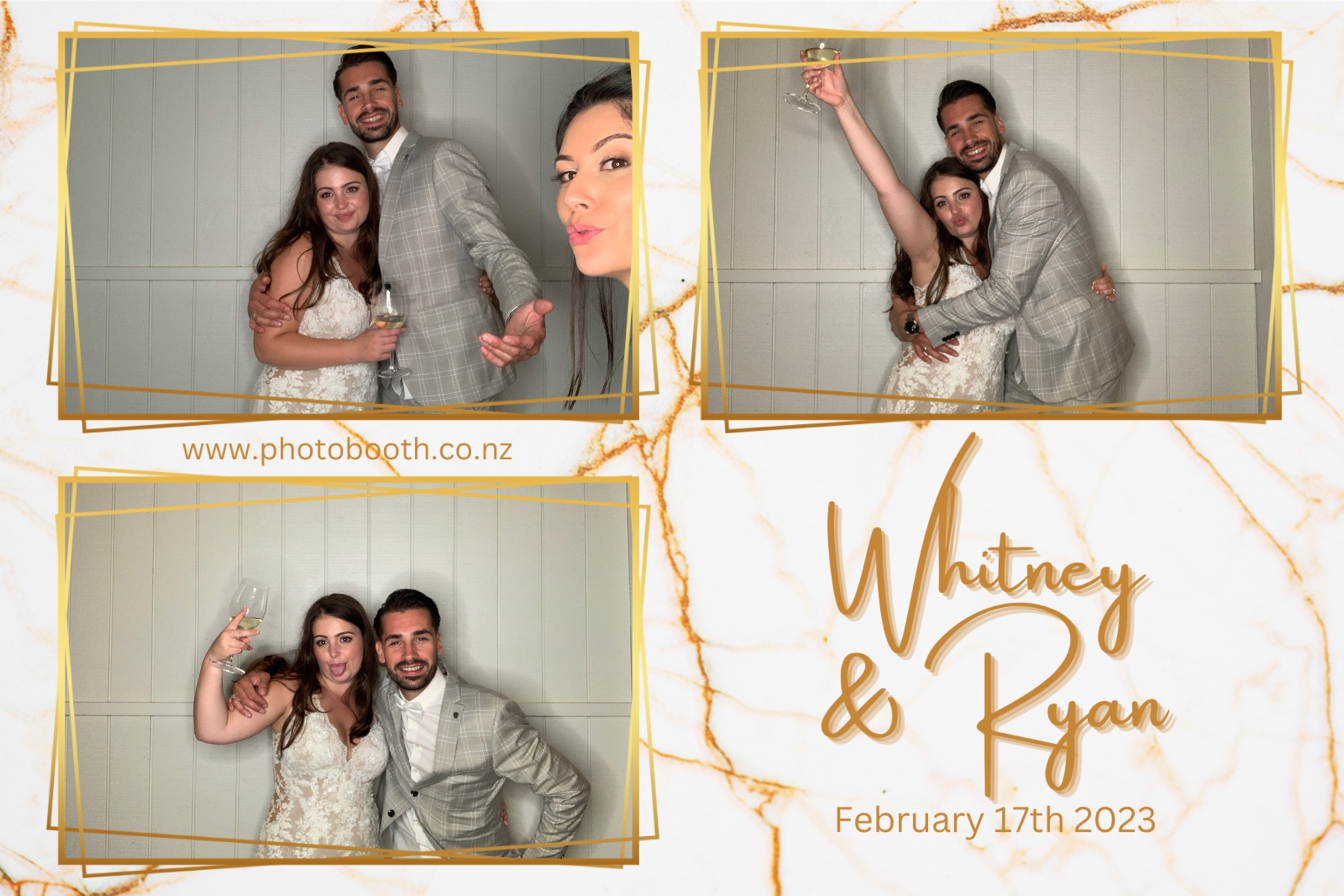Whitney & Ryan's Wedding | View more photos from the event at gallery.photobooth.co.nz/u/SelfieCentral/Whitney-Ryans-Wedding