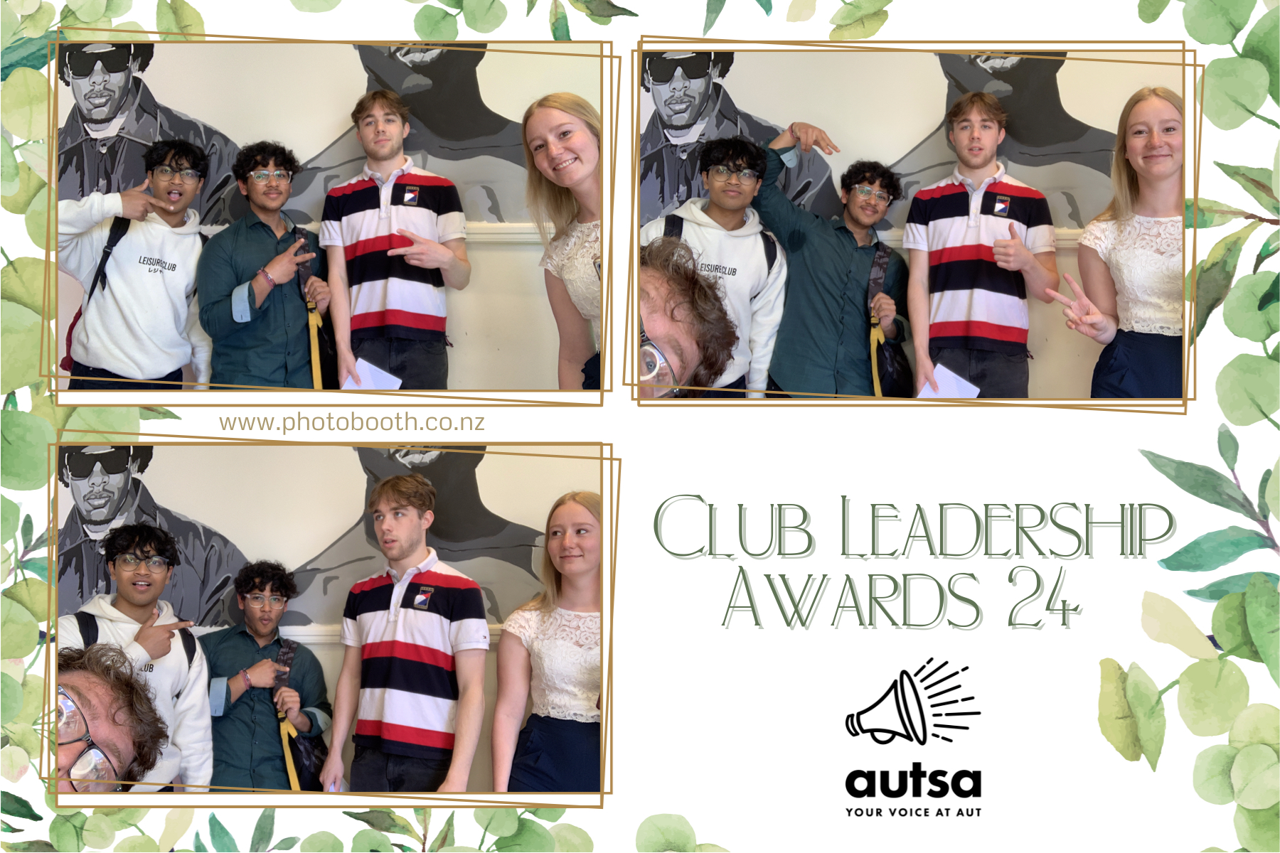 AUTSA Club Leadership Awards | View more photos from the event at gallery.photobooth.co.nz/u/SelfieCentral/AUTSA-Club-Leadership-Awards