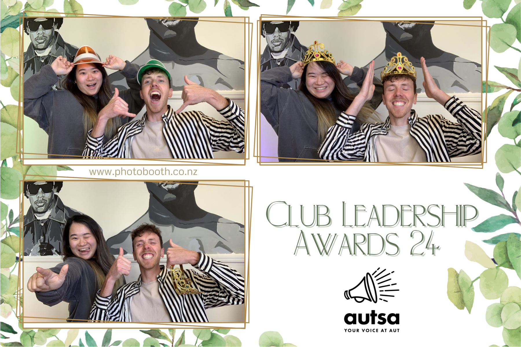 AUTSA Club Leadership Awards | View more photos from the event at gallery.photobooth.co.nz/u/SelfieCentral/AUTSA-Club-Leadership-Awards