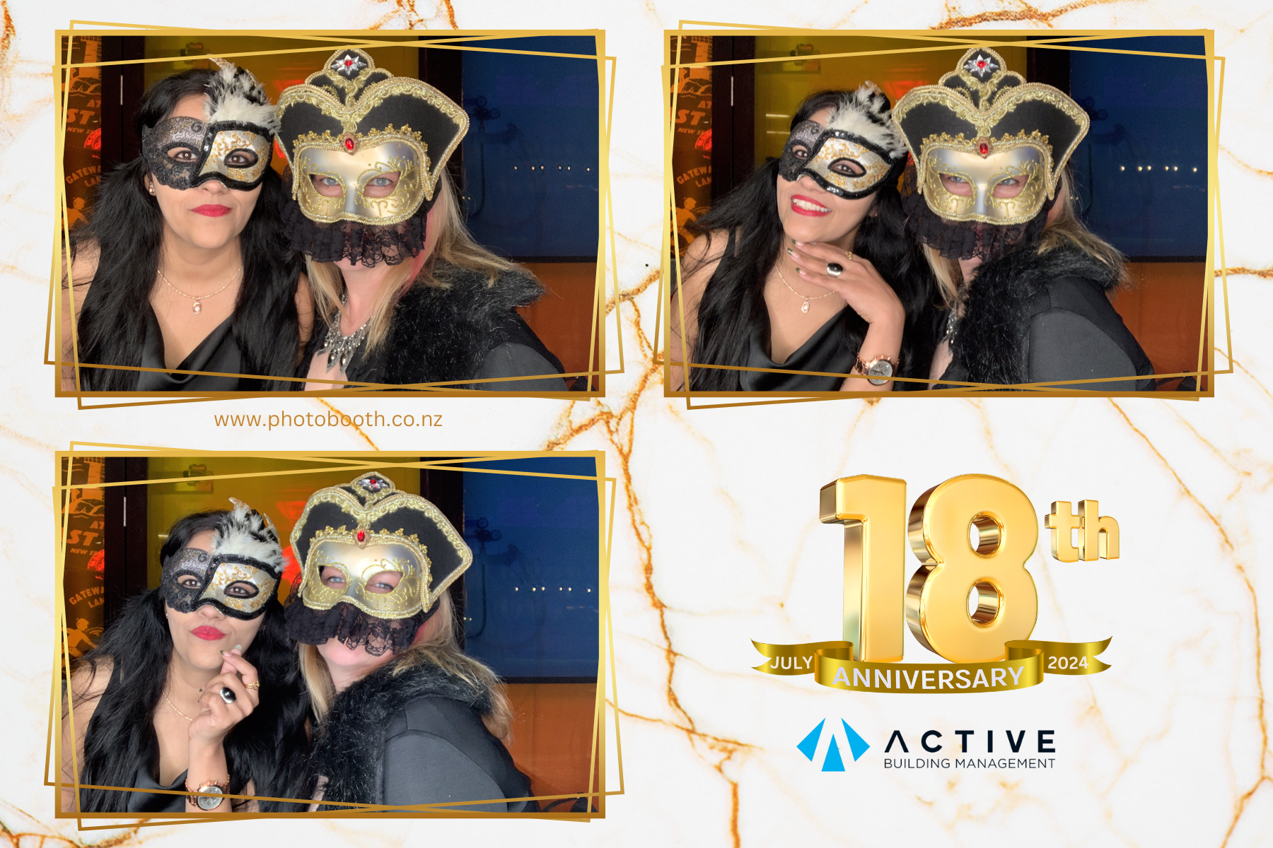 Active's 18th Anniversary | View more photos from the event at gallery.photobooth.co.nz/u/SelfieCentral/Actives-18th-Anniversary
