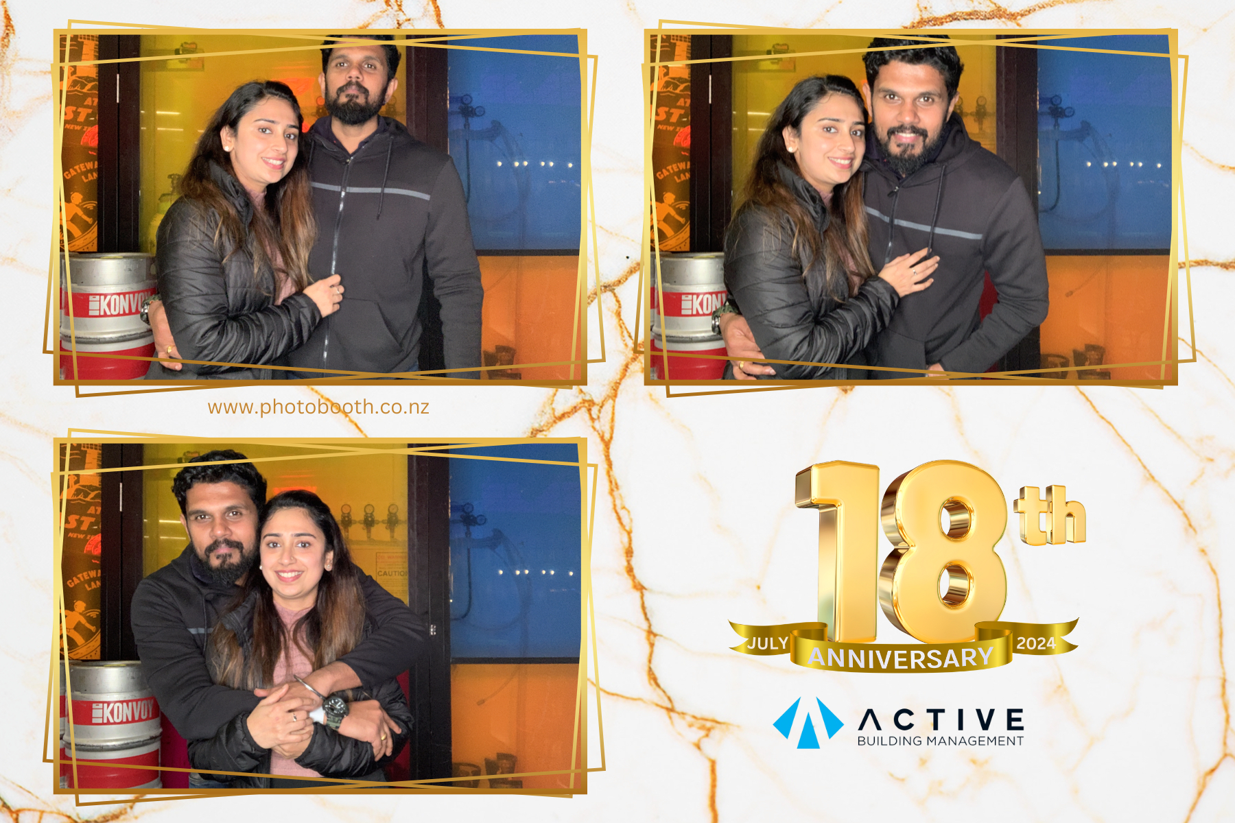 Active's 18th Anniversary | View more photos from the event at gallery.photobooth.co.nz/u/SelfieCentral/Actives-18th-Anniversary