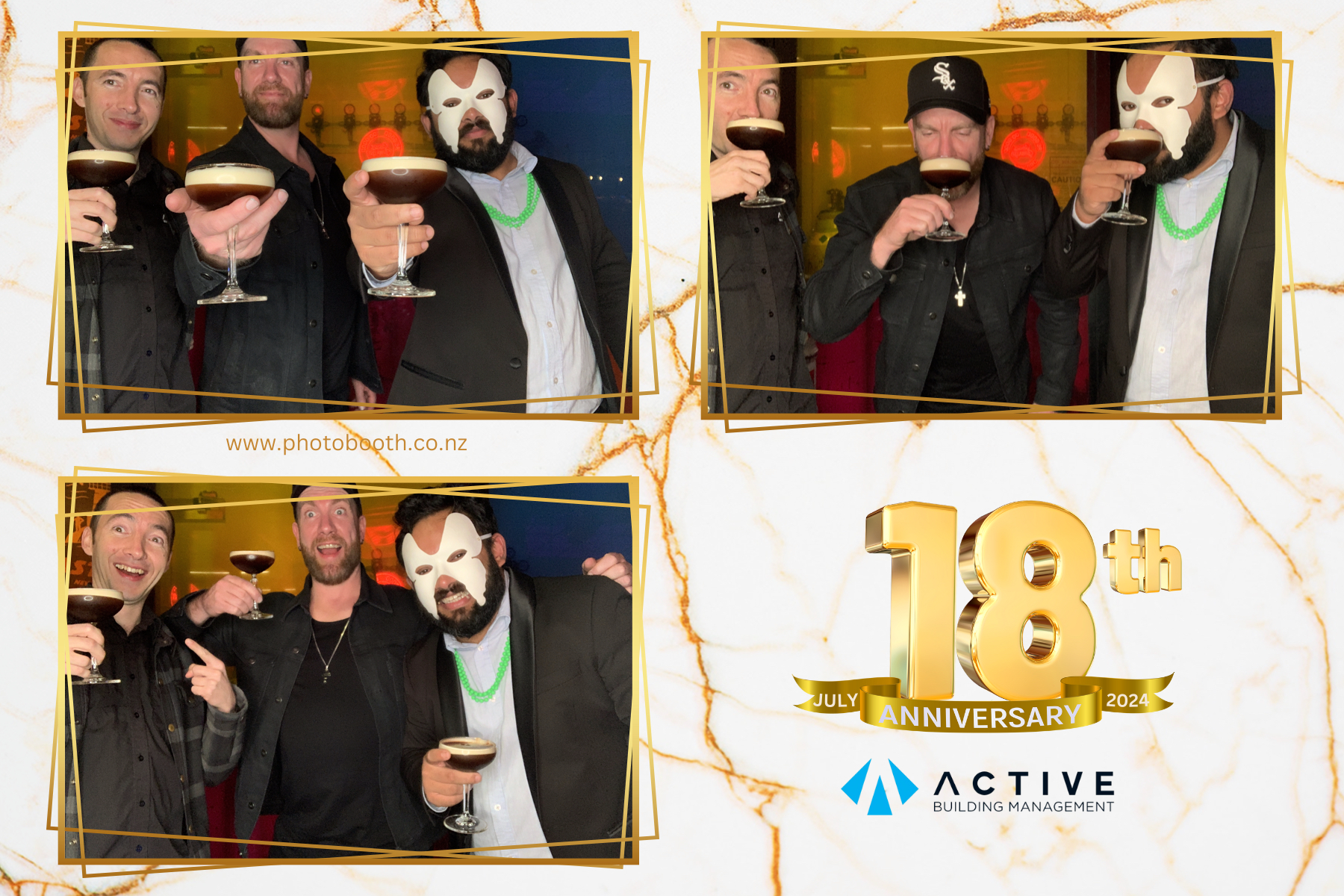 Active's 18th Anniversary | View more photos from the event at gallery.photobooth.co.nz/u/SelfieCentral/Actives-18th-Anniversary