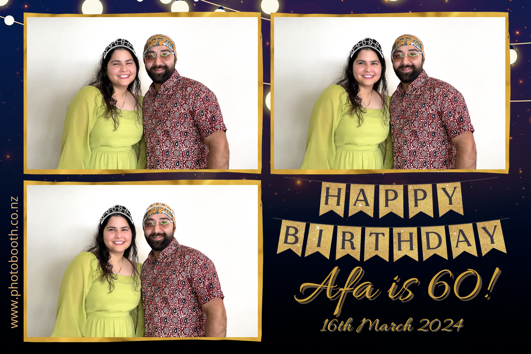 Afa's 60th | View more photos from the event at gallery.photobooth.co.nz/u/SelfieCentral/Afas-60th
