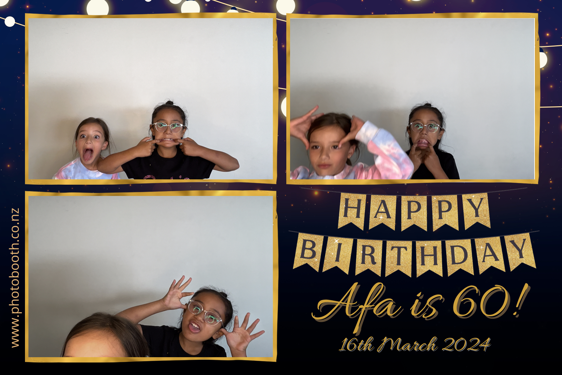 Afa's 60th | View more photos from the event at gallery.photobooth.co.nz/u/SelfieCentral/Afas-60th