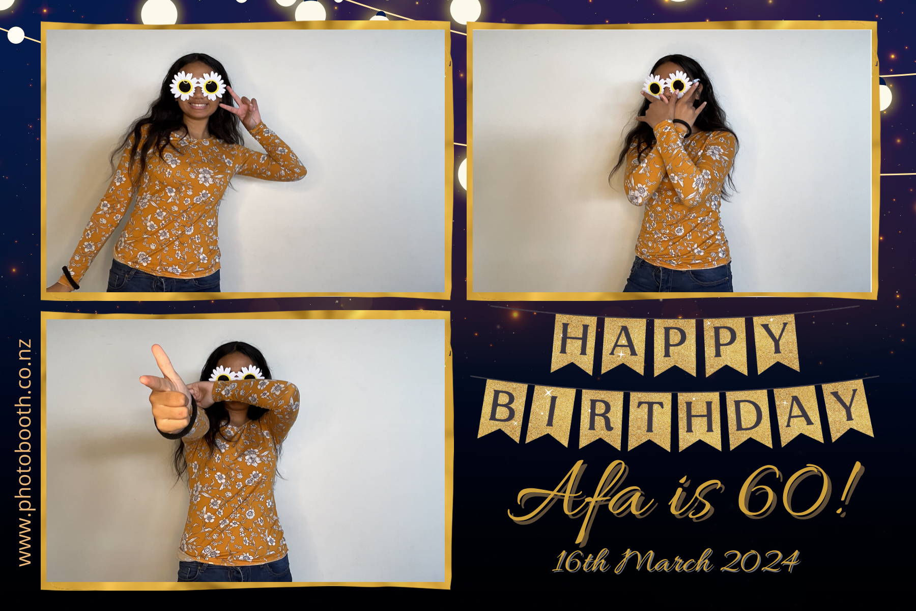 Afa's 60th | View more photos from the event at gallery.photobooth.co.nz/u/SelfieCentral/Afas-60th