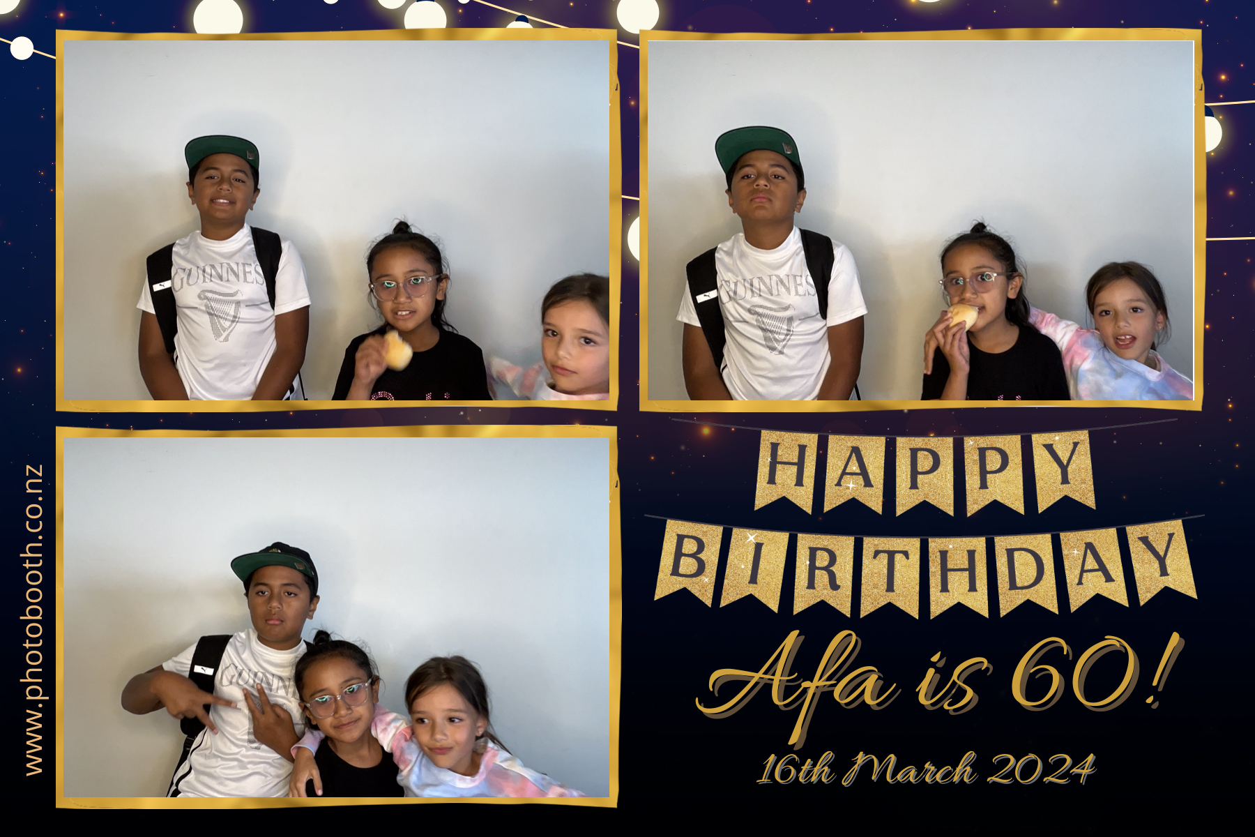 Afa's 60th | View more photos from the event at gallery.photobooth.co.nz/u/SelfieCentral/Afas-60th