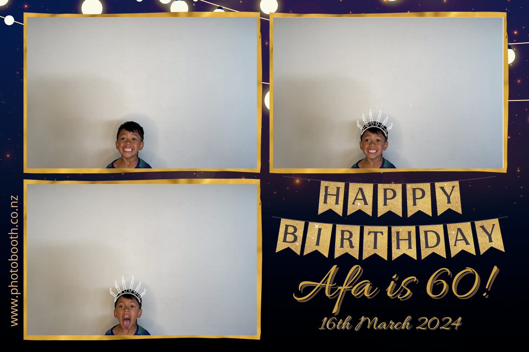 Afa's 60th | View more photos from the event at gallery.photobooth.co.nz/u/SelfieCentral/Afas-60th