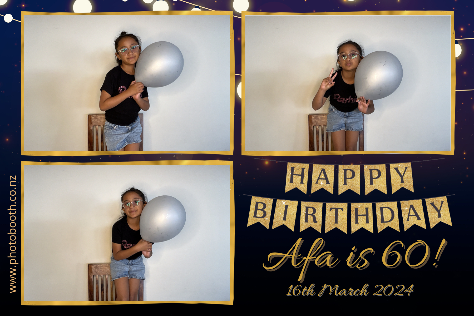 Afa's 60th | View more photos from the event at gallery.photobooth.co.nz/u/SelfieCentral/Afas-60th