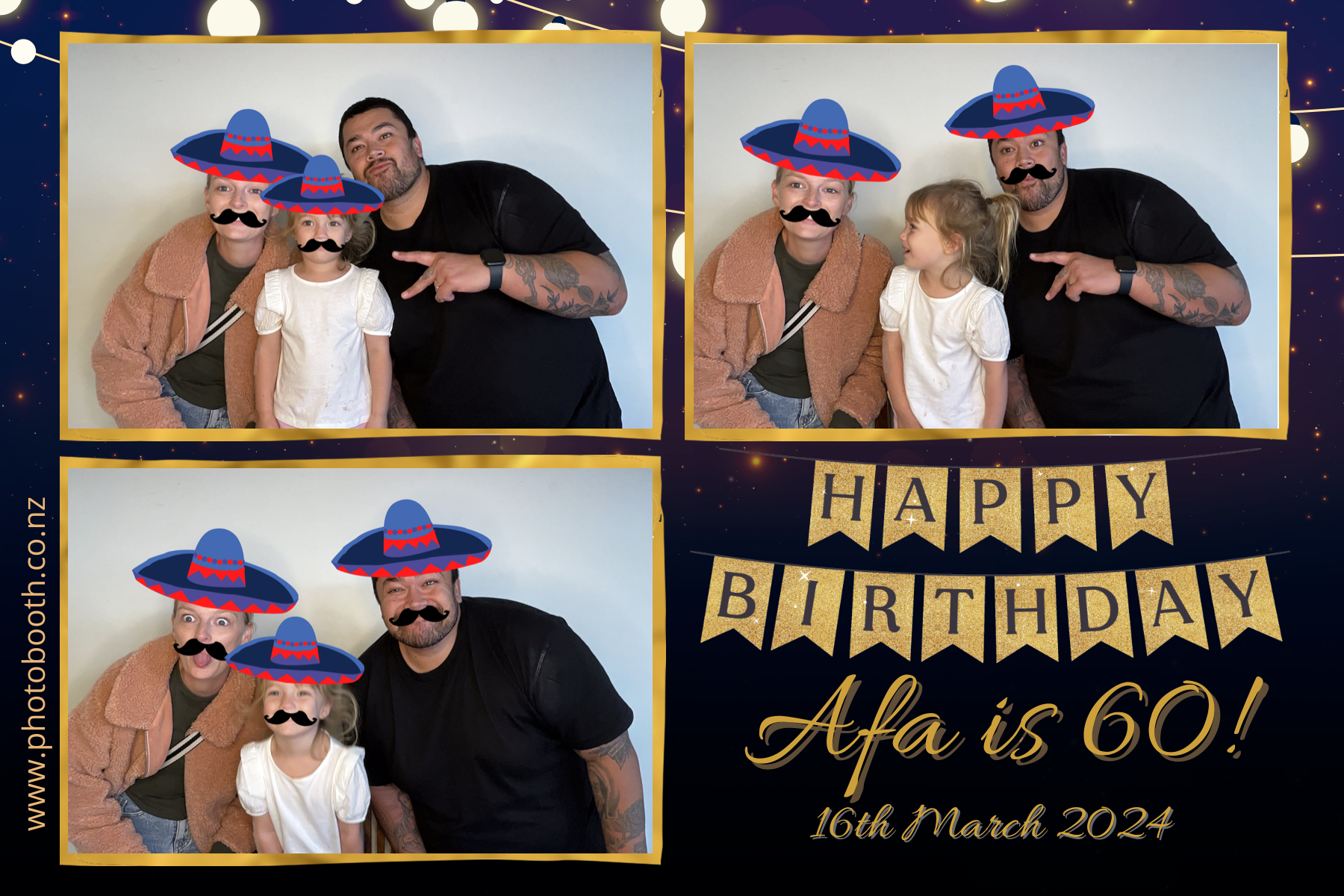 Afa's 60th | View more photos from the event at gallery.photobooth.co.nz/u/SelfieCentral/Afas-60th