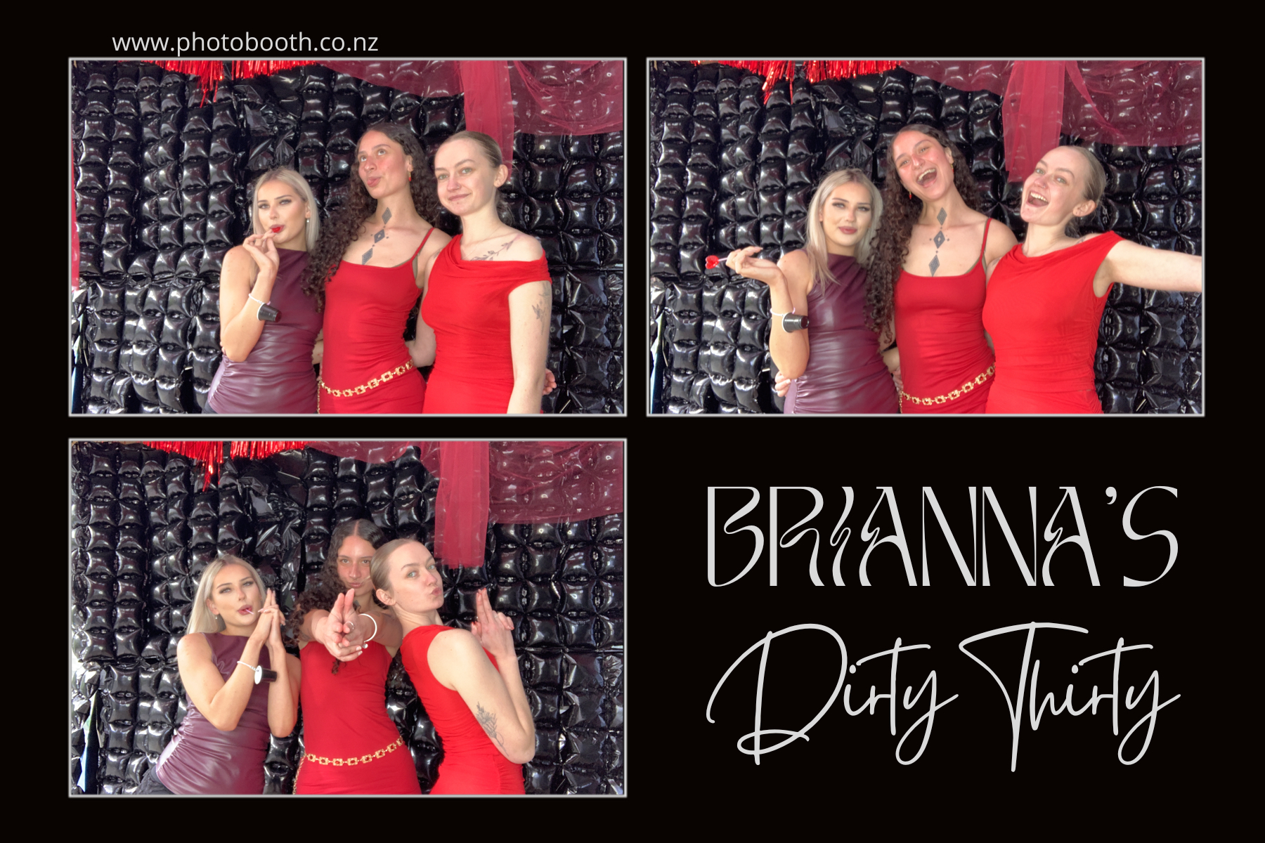 Briana's Dirty Thirty | View more photos from the event at gallery.photobooth.co.nz/u/SelfieCentral/Brianas-Dirty-Thirty