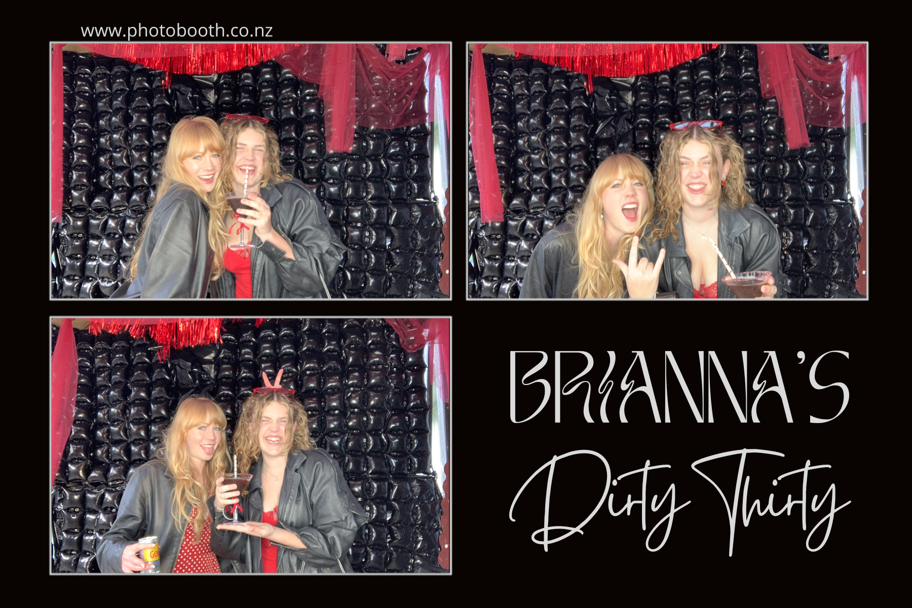 Briana's Dirty Thirty | View more photos from the event at gallery.photobooth.co.nz/u/SelfieCentral/Brianas-Dirty-Thirty