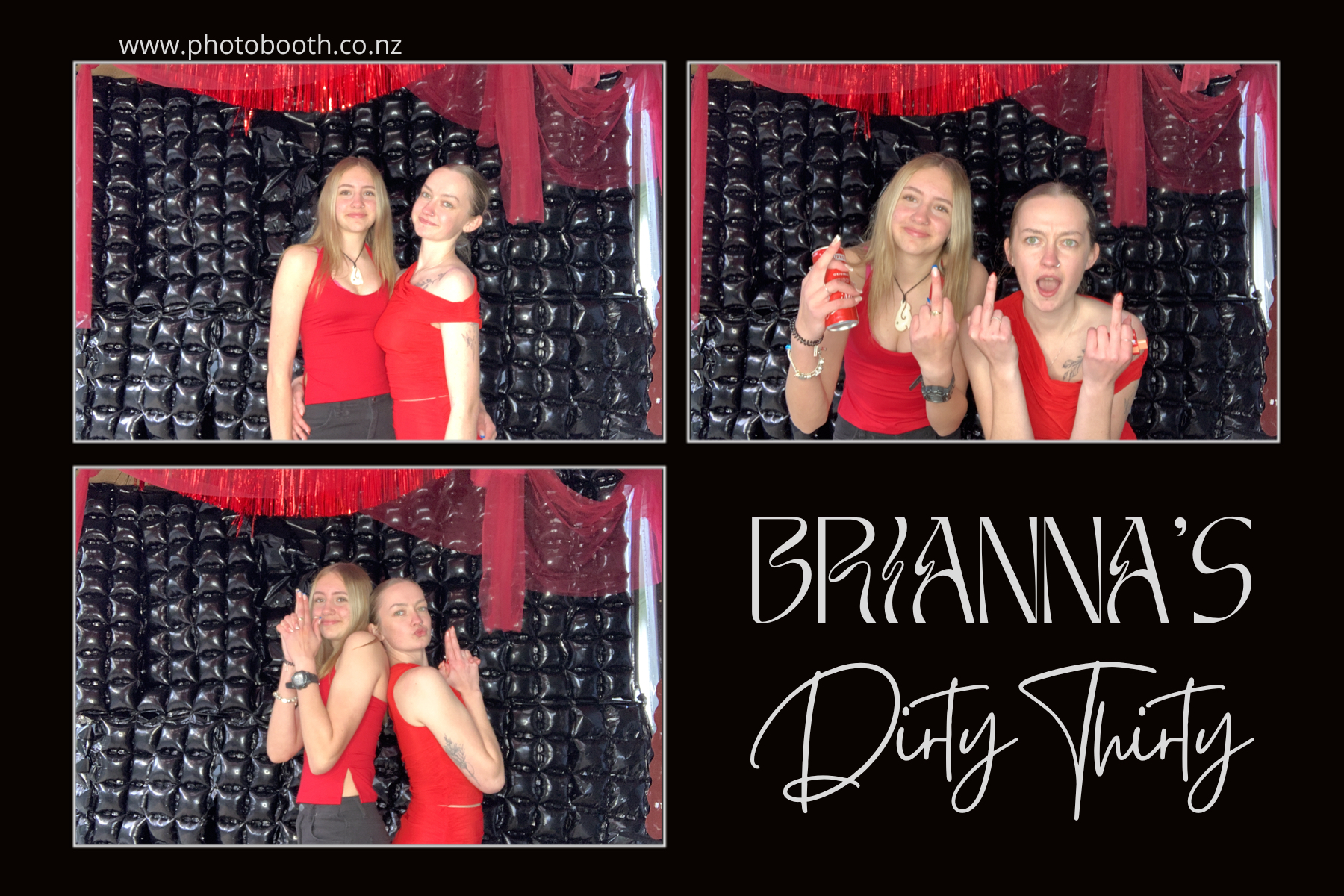 Briana's Dirty Thirty | View more photos from the event at gallery.photobooth.co.nz/u/SelfieCentral/Brianas-Dirty-Thirty