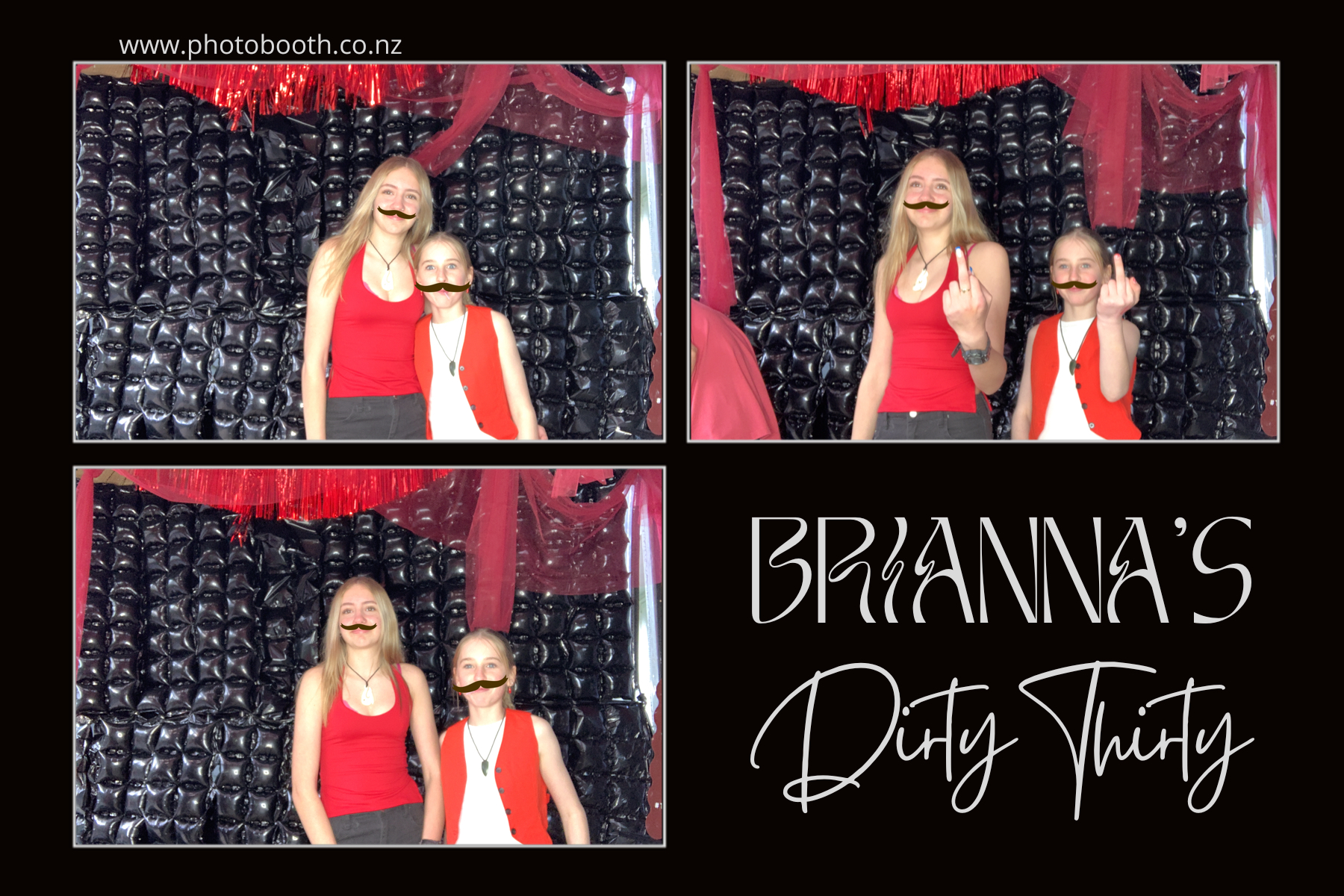 Briana's Dirty Thirty | View more photos from the event at gallery.photobooth.co.nz/u/SelfieCentral/Brianas-Dirty-Thirty