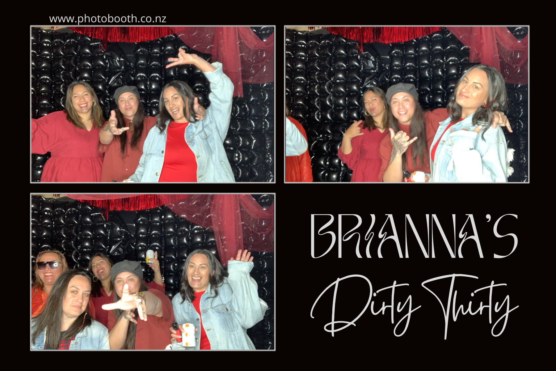 Briana's Dirty Thirty | View more photos from the event at gallery.photobooth.co.nz/u/SelfieCentral/Brianas-Dirty-Thirty