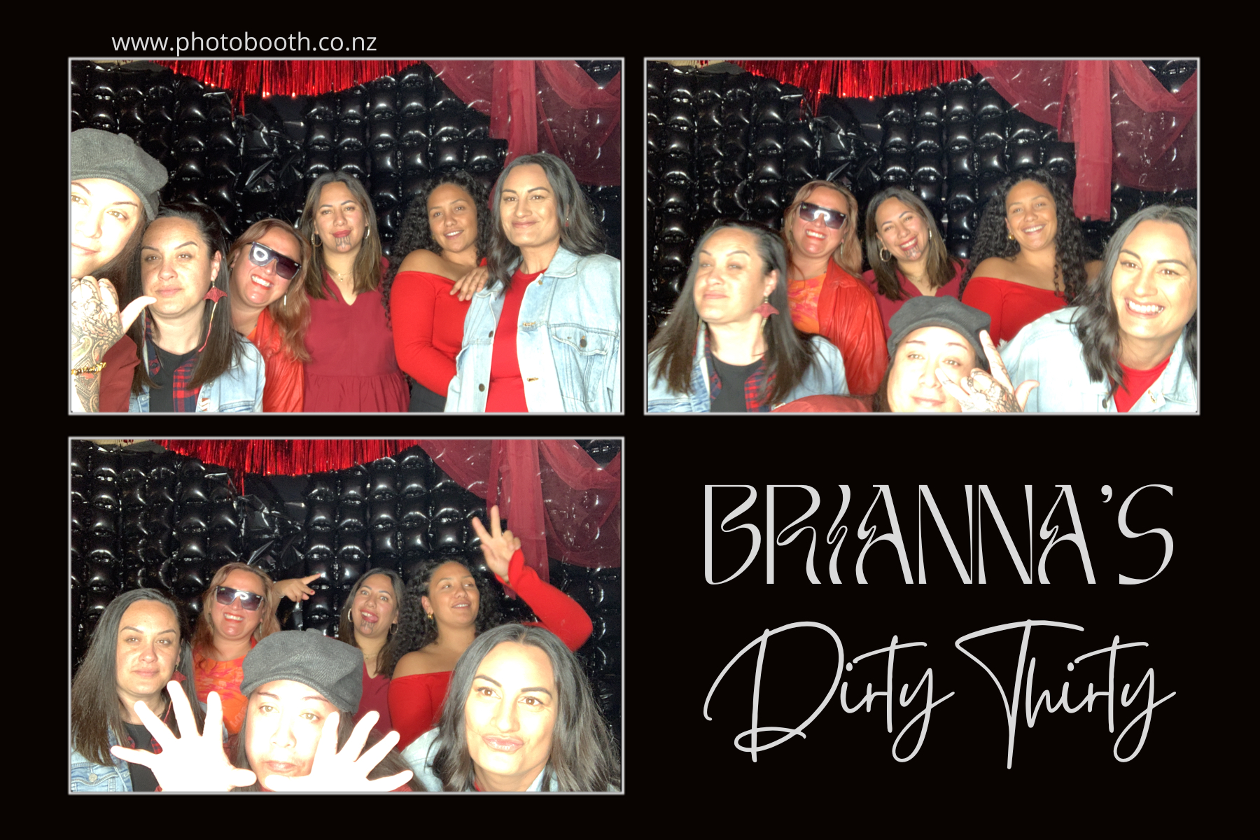 Briana's Dirty Thirty | View more photos from the event at gallery.photobooth.co.nz/u/SelfieCentral/Brianas-Dirty-Thirty