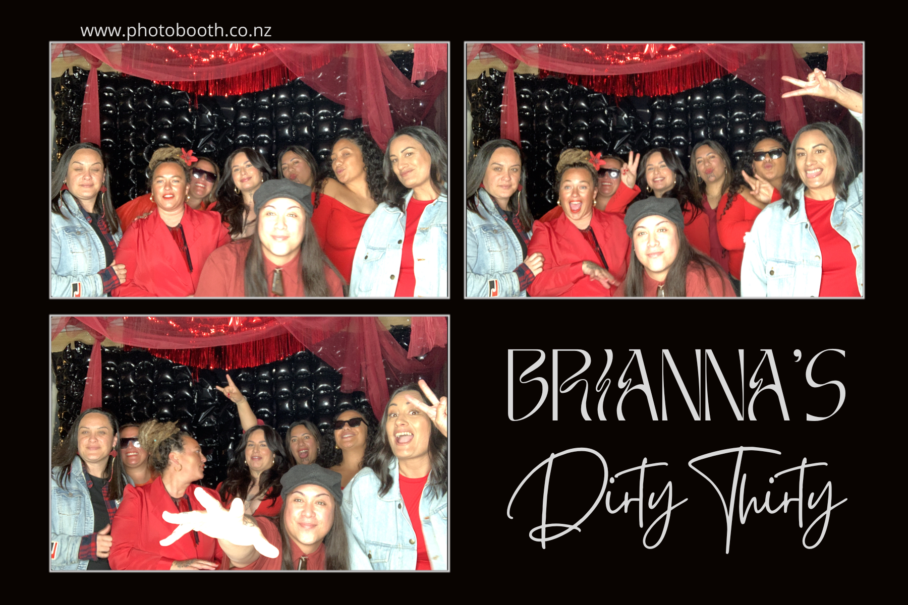 Briana's Dirty Thirty | View more photos from the event at gallery.photobooth.co.nz/u/SelfieCentral/Brianas-Dirty-Thirty