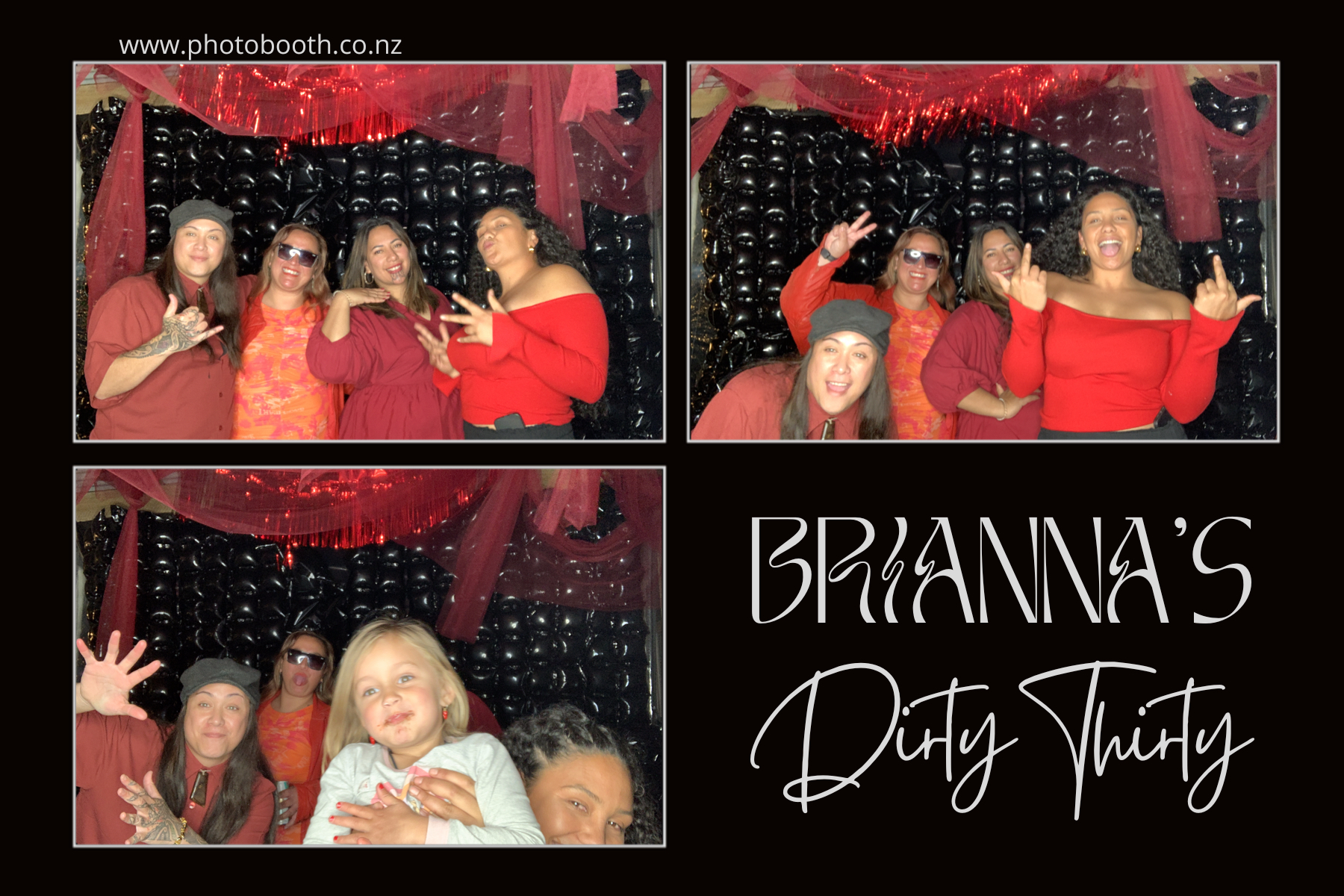 Briana's Dirty Thirty | View more photos from the event at gallery.photobooth.co.nz/u/SelfieCentral/Brianas-Dirty-Thirty