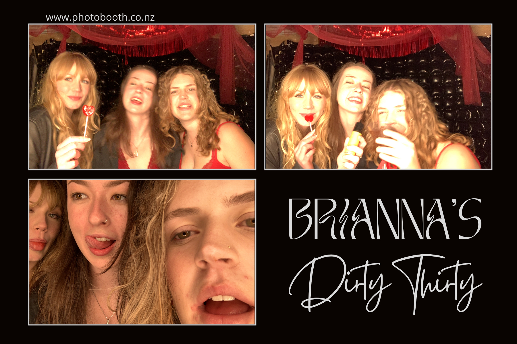 Briana's Dirty Thirty | View more photos from the event at gallery.photobooth.co.nz/u/SelfieCentral/Brianas-Dirty-Thirty