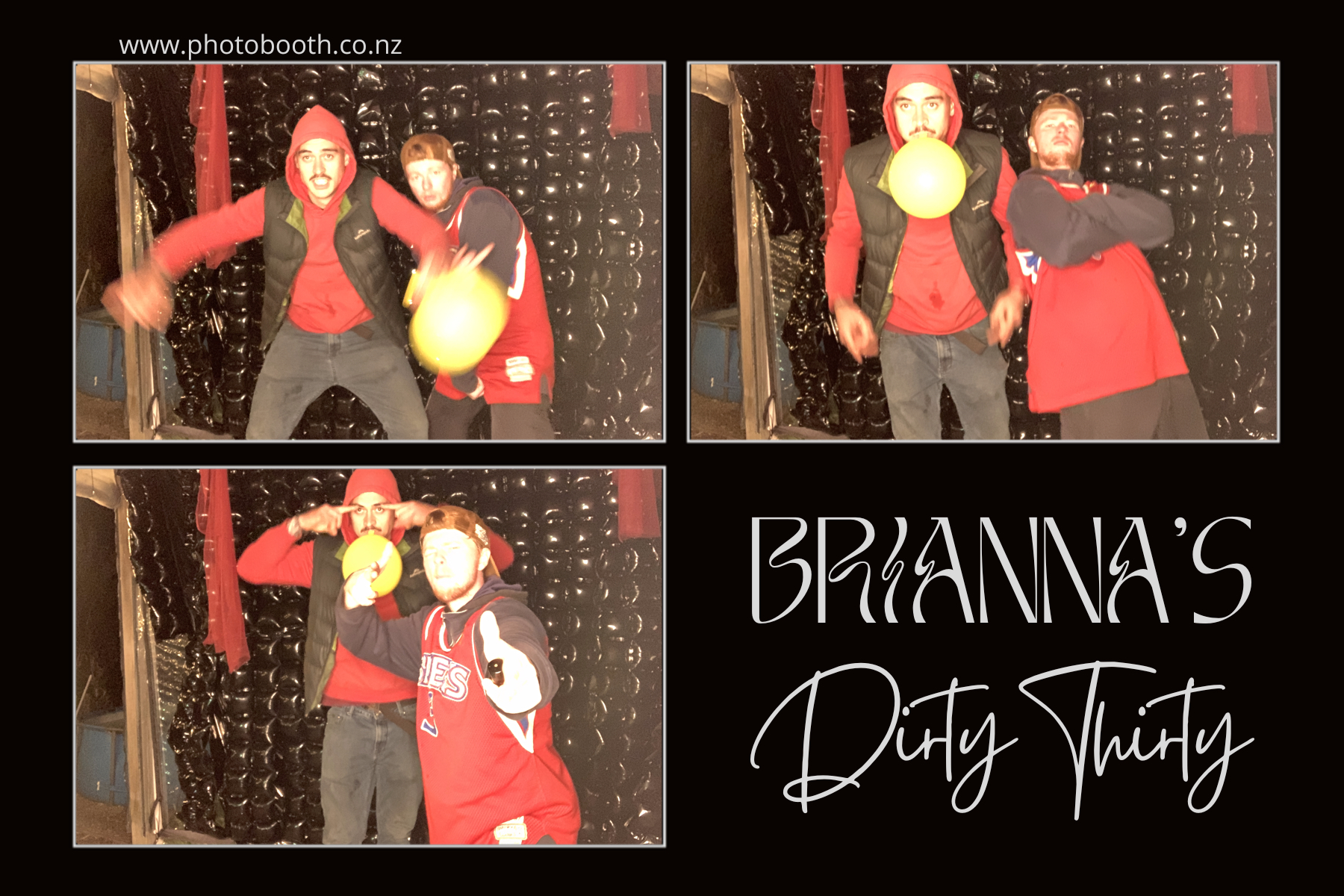 Briana's Dirty Thirty | View more photos from the event at gallery.photobooth.co.nz/u/SelfieCentral/Brianas-Dirty-Thirty