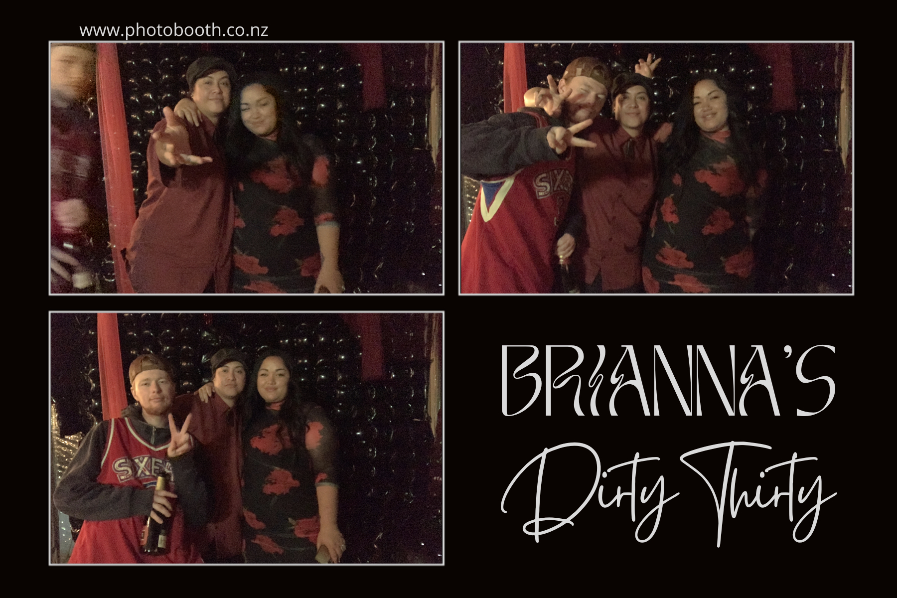 Briana's Dirty Thirty | View more photos from the event at gallery.photobooth.co.nz/u/SelfieCentral/Brianas-Dirty-Thirty