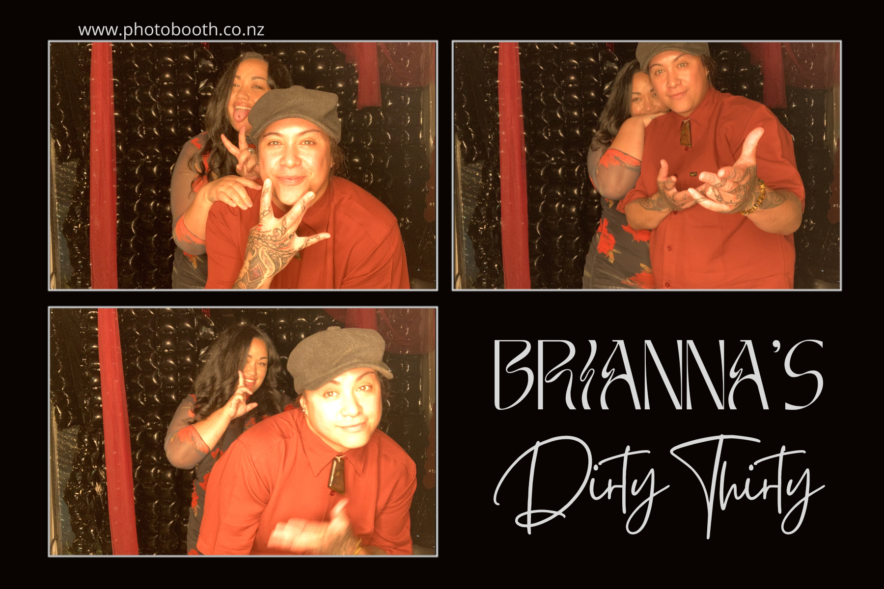 Briana's Dirty Thirty | View more photos from the event at gallery.photobooth.co.nz/u/SelfieCentral/Brianas-Dirty-Thirty
