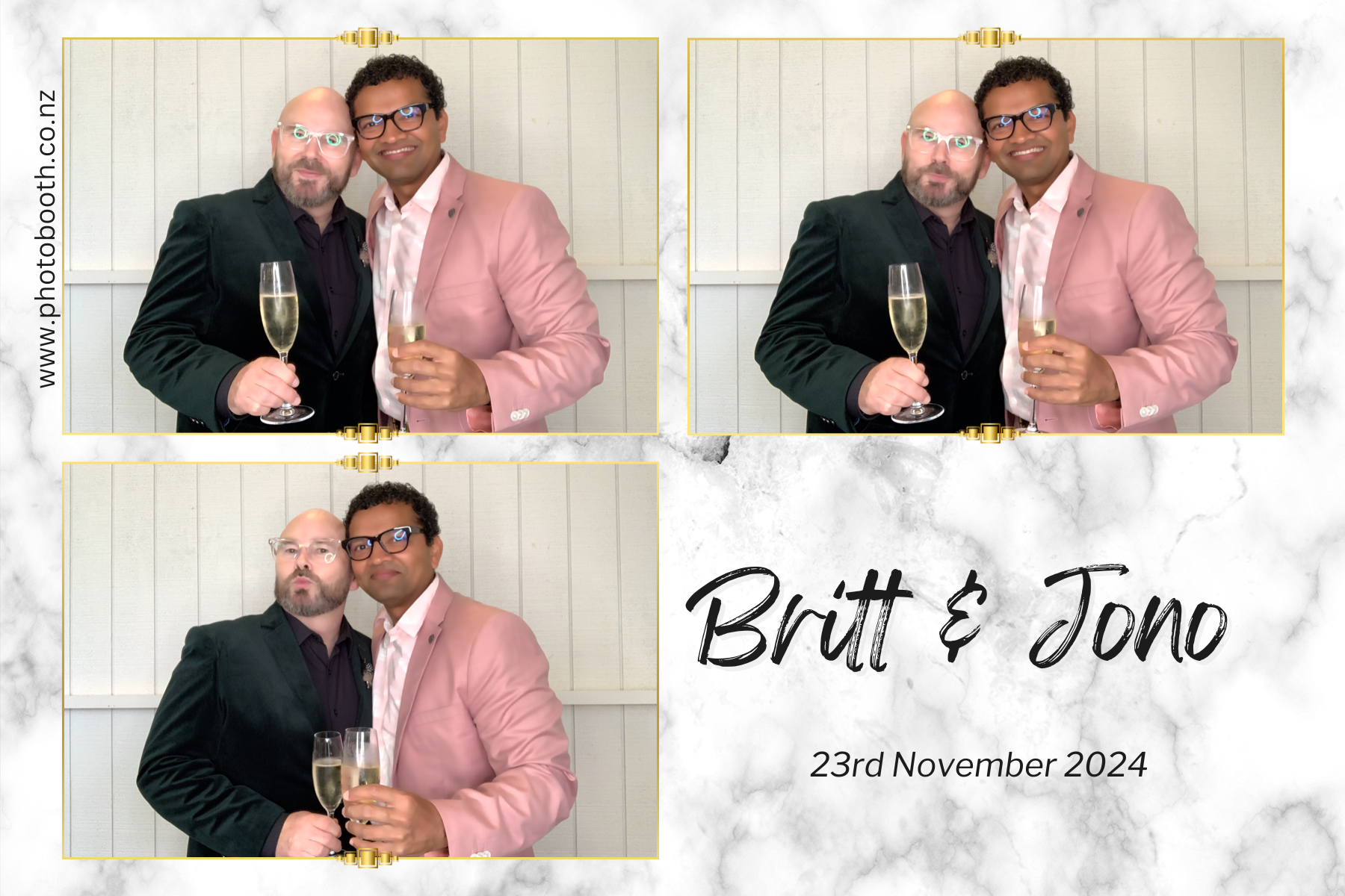 Britt & Jono's Wedding | View more photos from the event at gallery.photobooth.co.nz/u/SelfieCentral/Britt-Jonos-Wedding