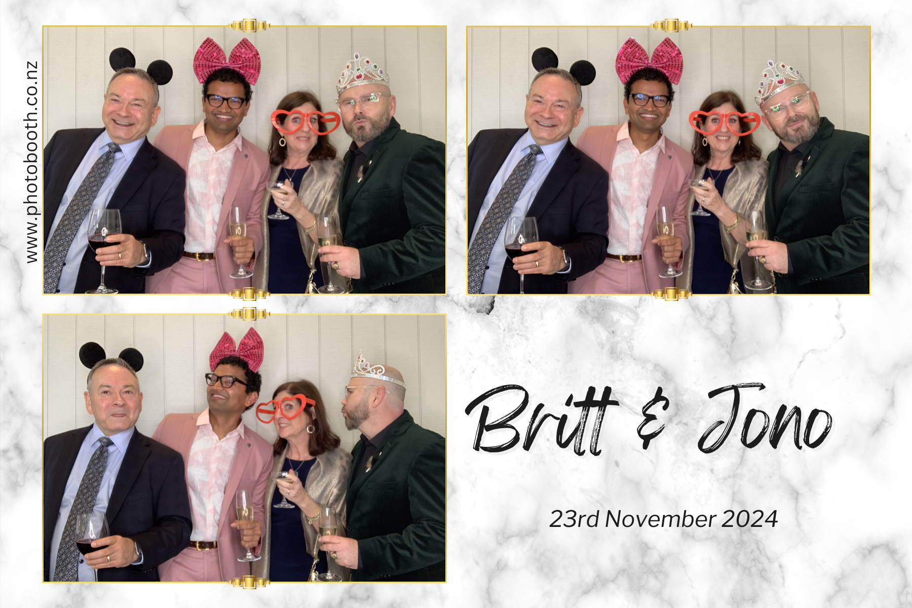 Britt & Jono's Wedding | View more photos from the event at gallery.photobooth.co.nz/u/SelfieCentral/Britt-Jonos-Wedding