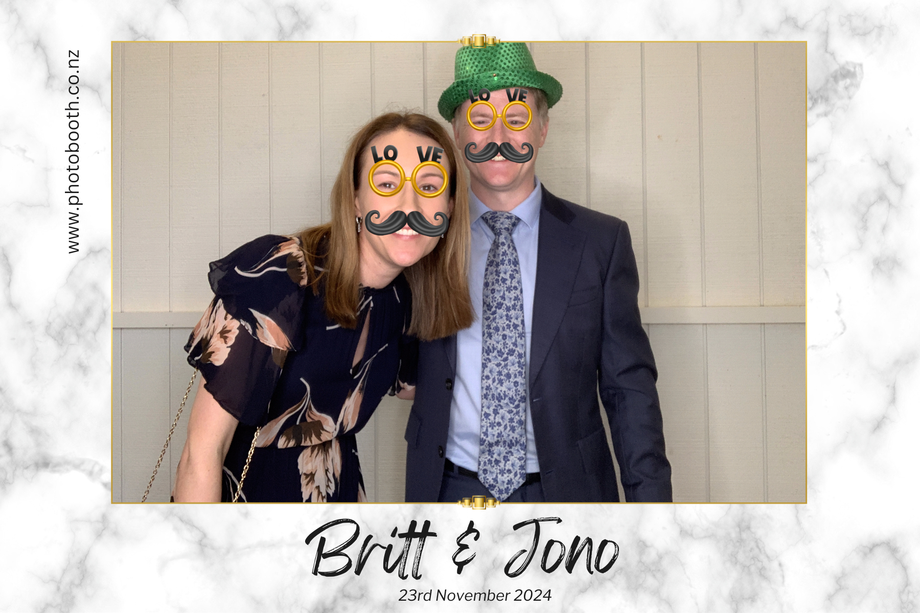 Britt & Jono's Wedding | View more photos from the event at gallery.photobooth.co.nz/u/SelfieCentral/Britt-Jonos-Wedding