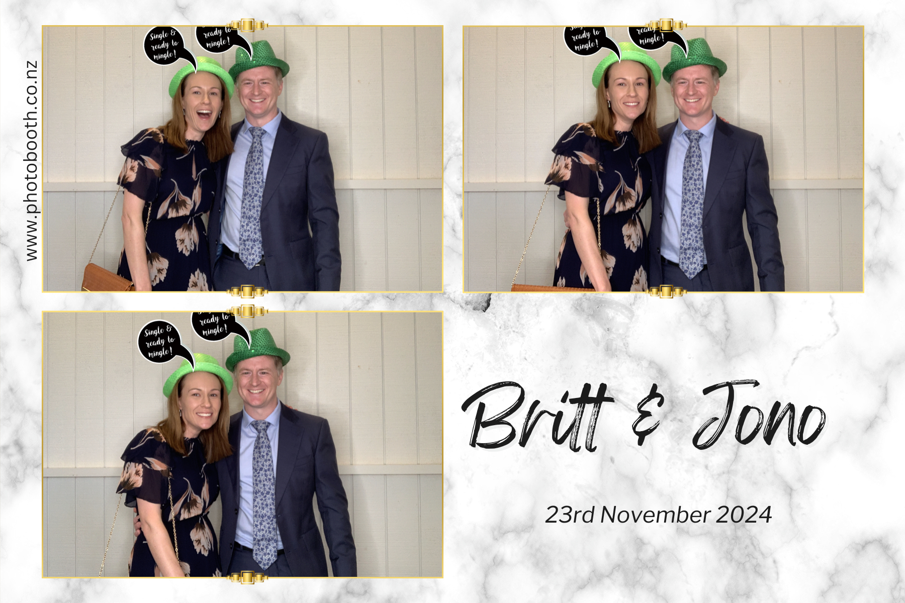 Britt & Jono's Wedding | View more photos from the event at gallery.photobooth.co.nz/u/SelfieCentral/Britt-Jonos-Wedding