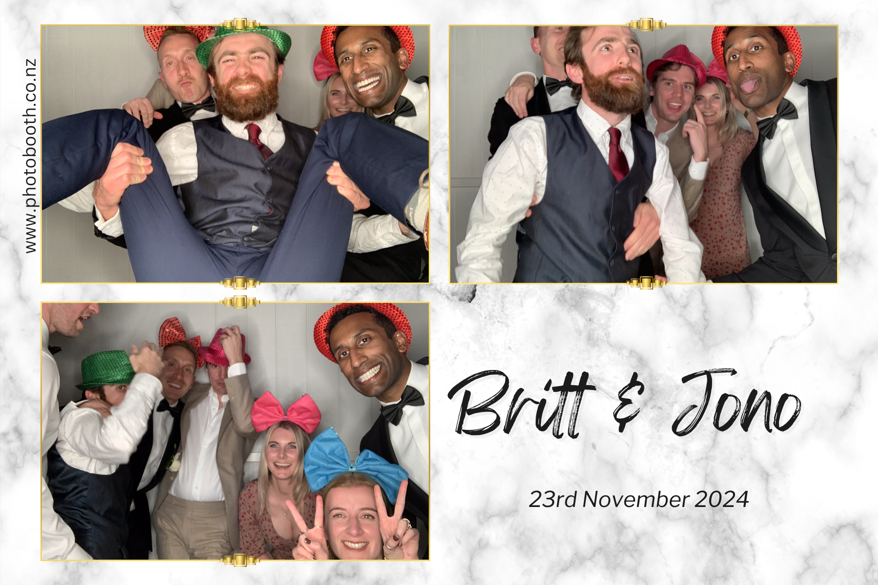 Britt & Jono's Wedding | View more photos from the event at gallery.photobooth.co.nz/u/SelfieCentral/Britt-Jonos-Wedding