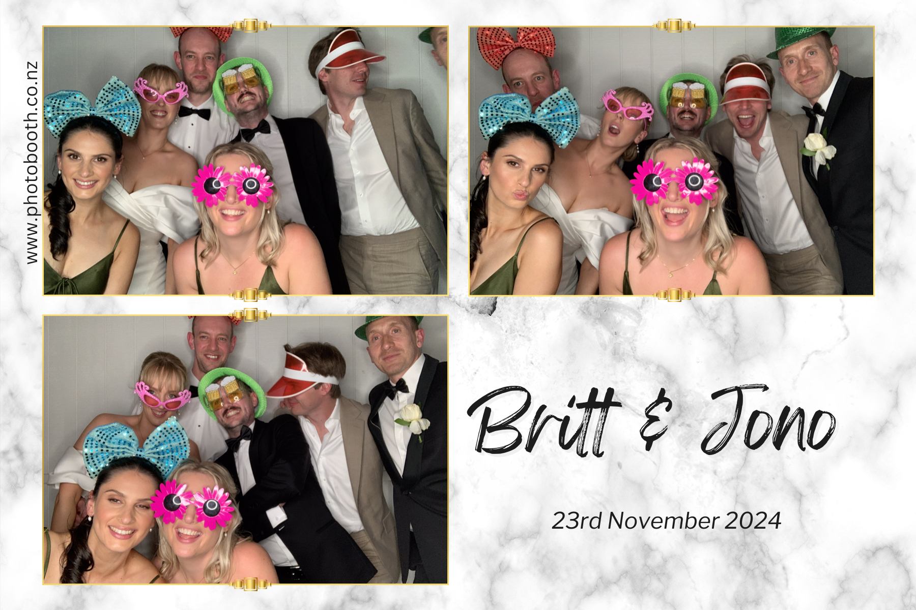 Britt & Jono's Wedding | View more photos from the event at gallery.photobooth.co.nz/u/SelfieCentral/Britt-Jonos-Wedding