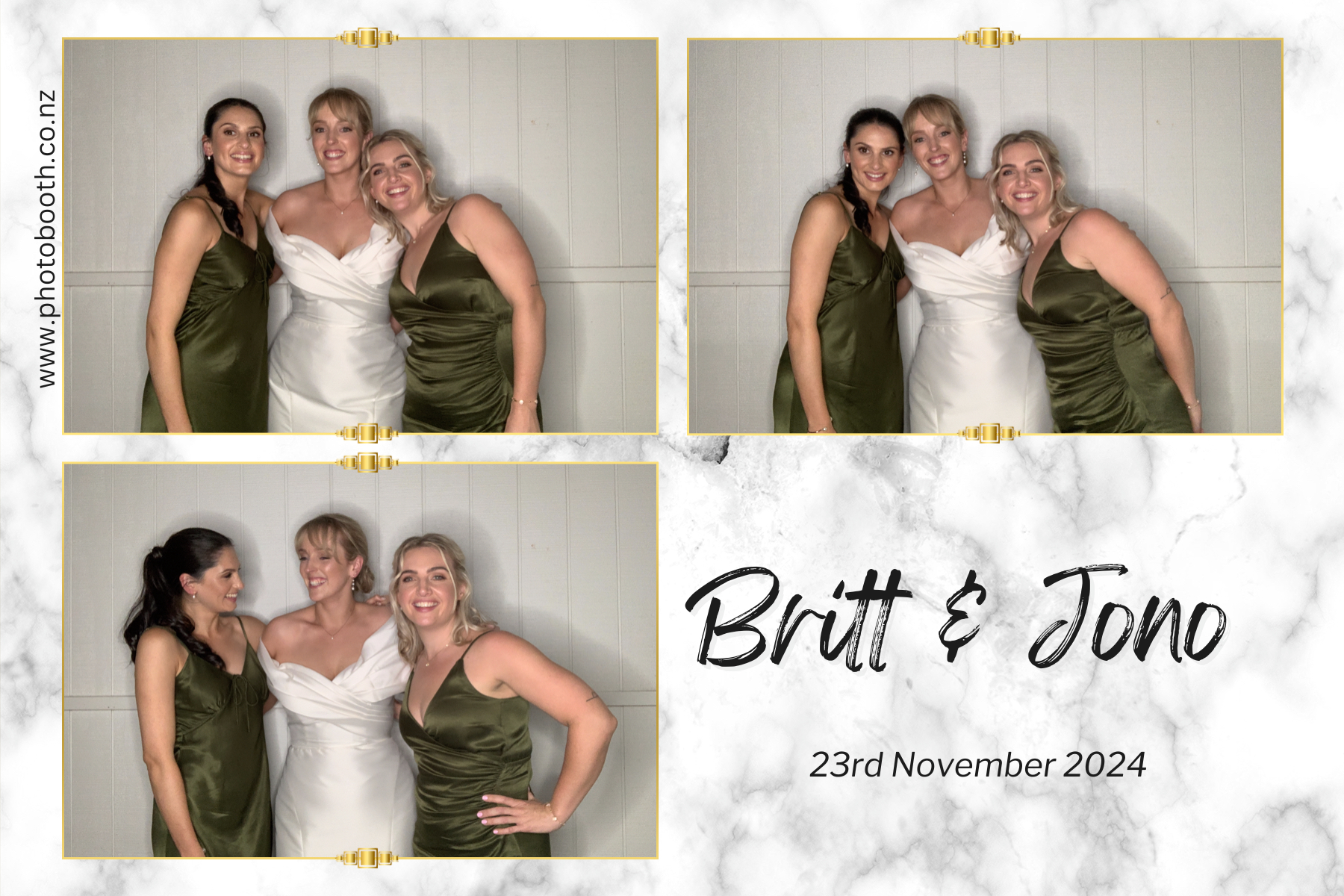 Britt & Jono's Wedding | View more photos from the event at gallery.photobooth.co.nz/u/SelfieCentral/Britt-Jonos-Wedding