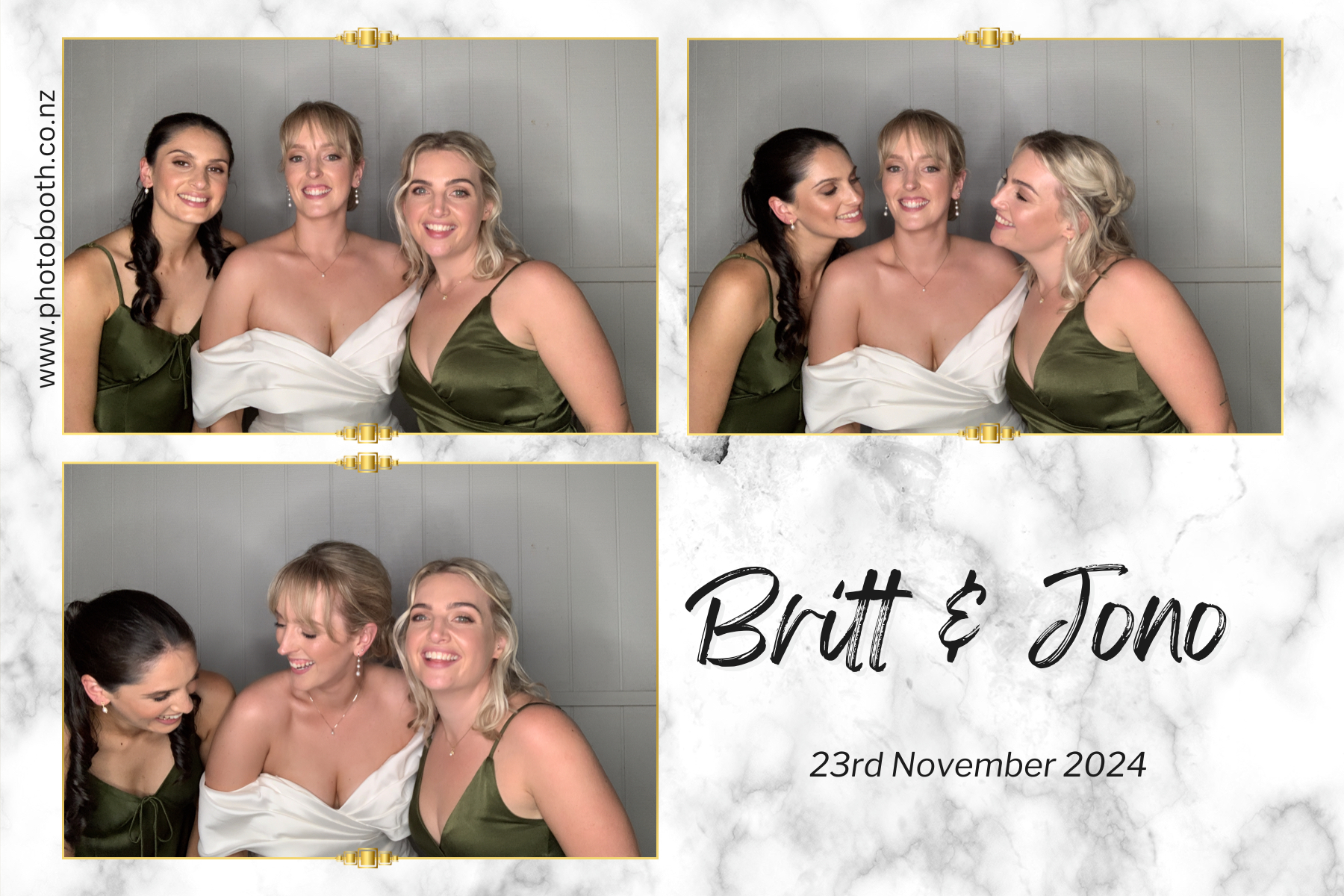 Britt & Jono's Wedding | View more photos from the event at gallery.photobooth.co.nz/u/SelfieCentral/Britt-Jonos-Wedding