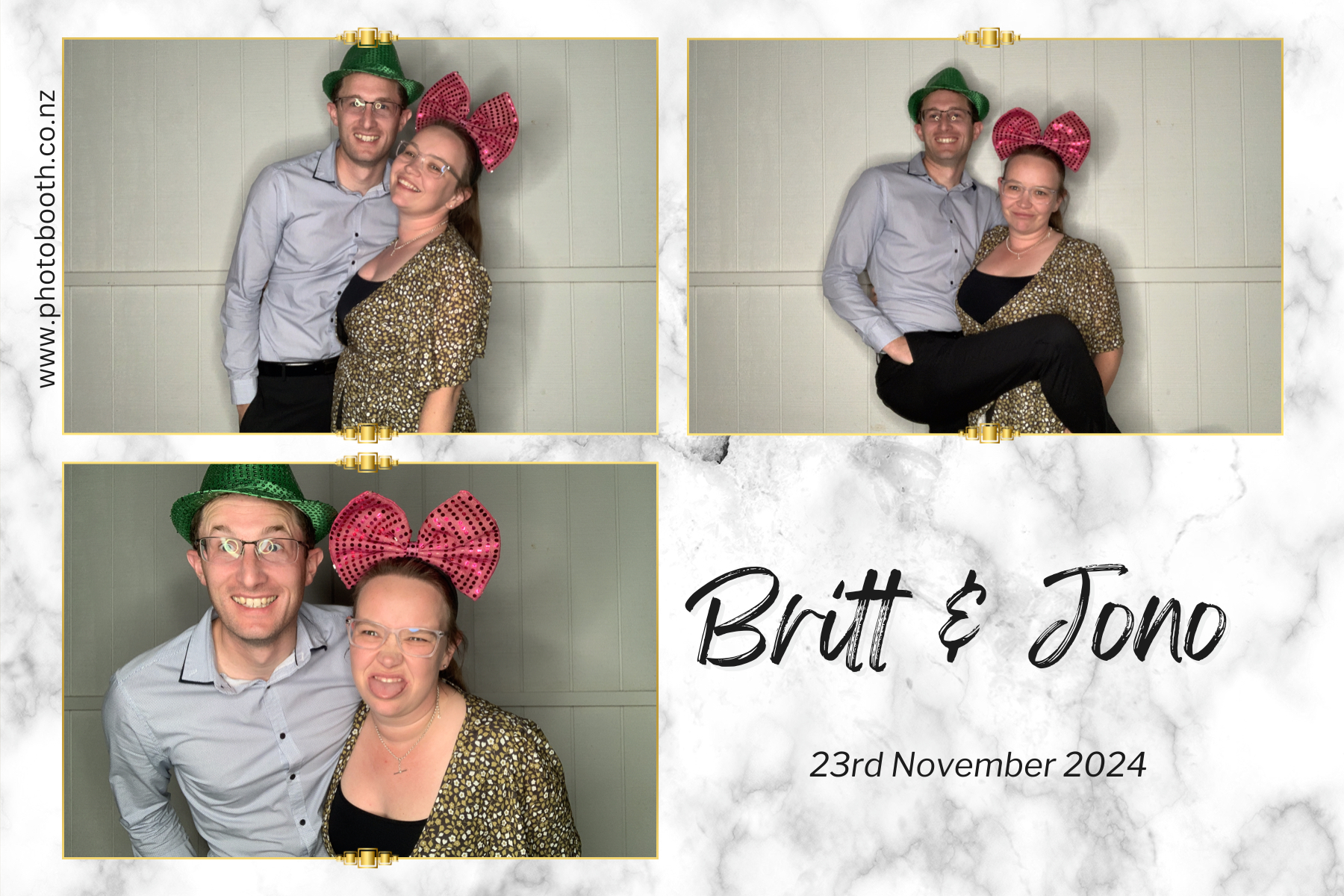 Britt & Jono's Wedding | View more photos from the event at gallery.photobooth.co.nz/u/SelfieCentral/Britt-Jonos-Wedding