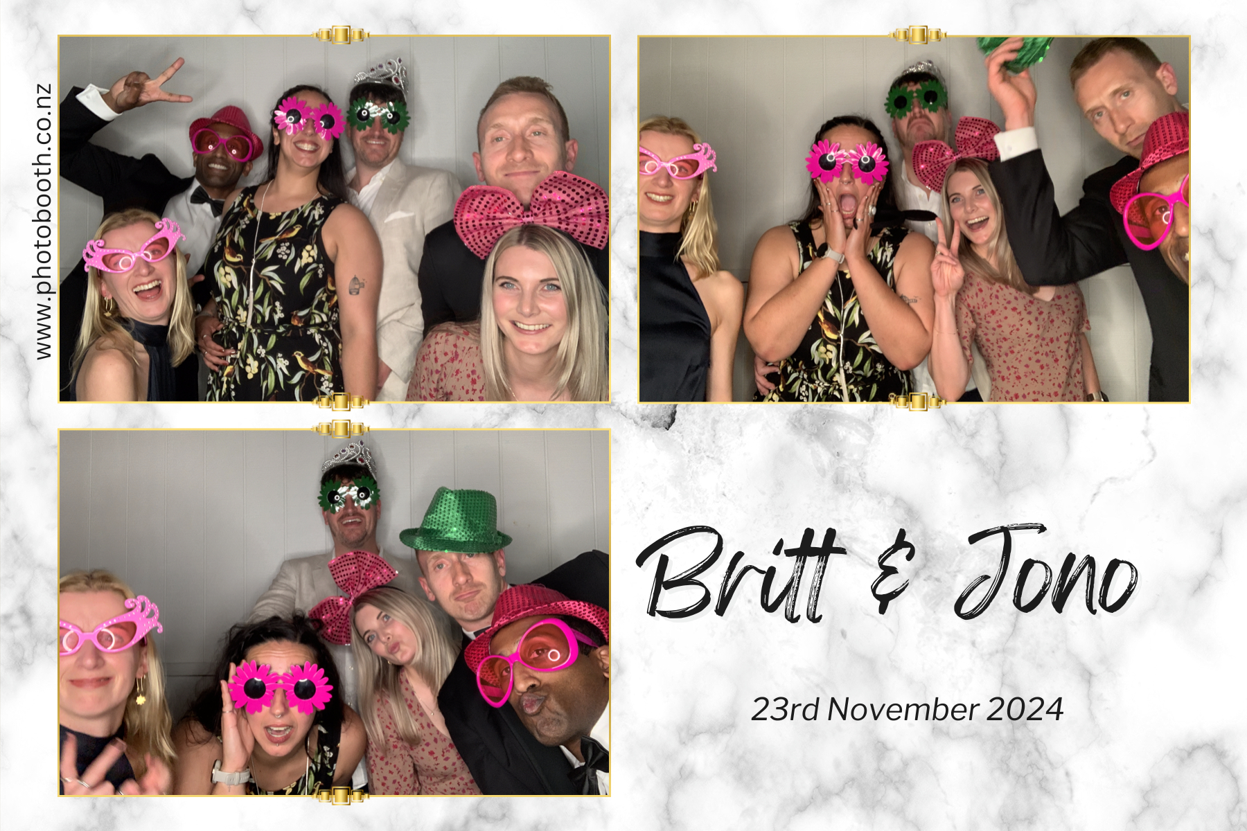 Britt & Jono's Wedding | View more photos from the event at gallery.photobooth.co.nz/u/SelfieCentral/Britt-Jonos-Wedding
