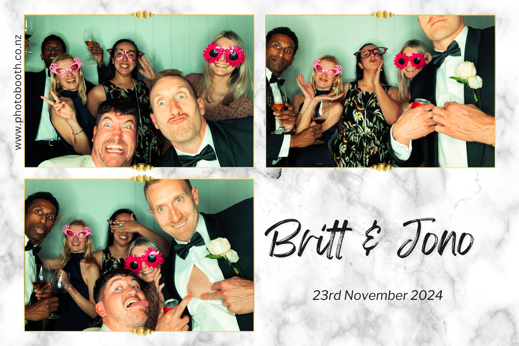 Britt & Jono's Wedding | View more photos from the event at gallery.photobooth.co.nz/u/SelfieCentral/Britt-Jonos-Wedding