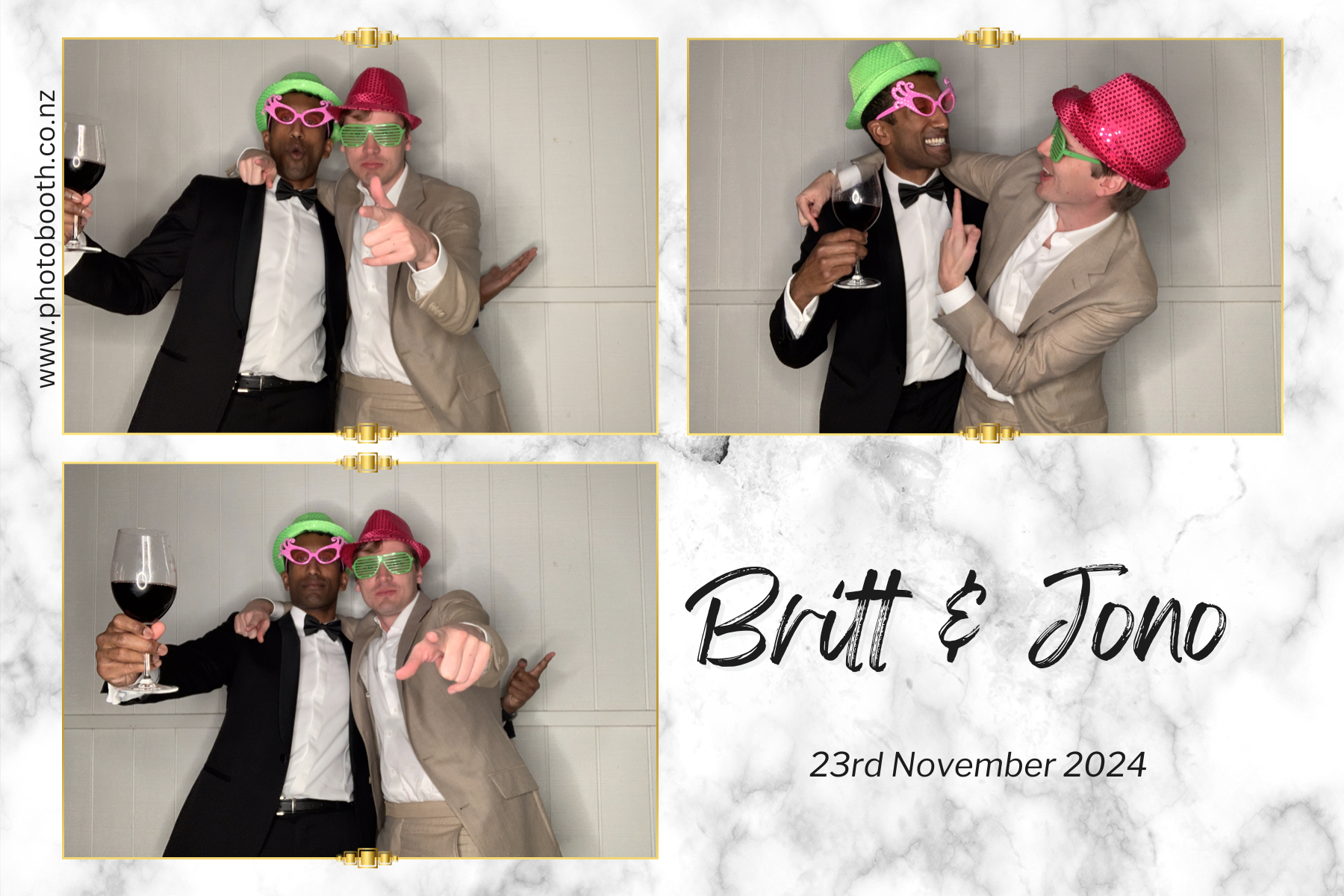 Britt & Jono's Wedding | View more photos from the event at gallery.photobooth.co.nz/u/SelfieCentral/Britt-Jonos-Wedding