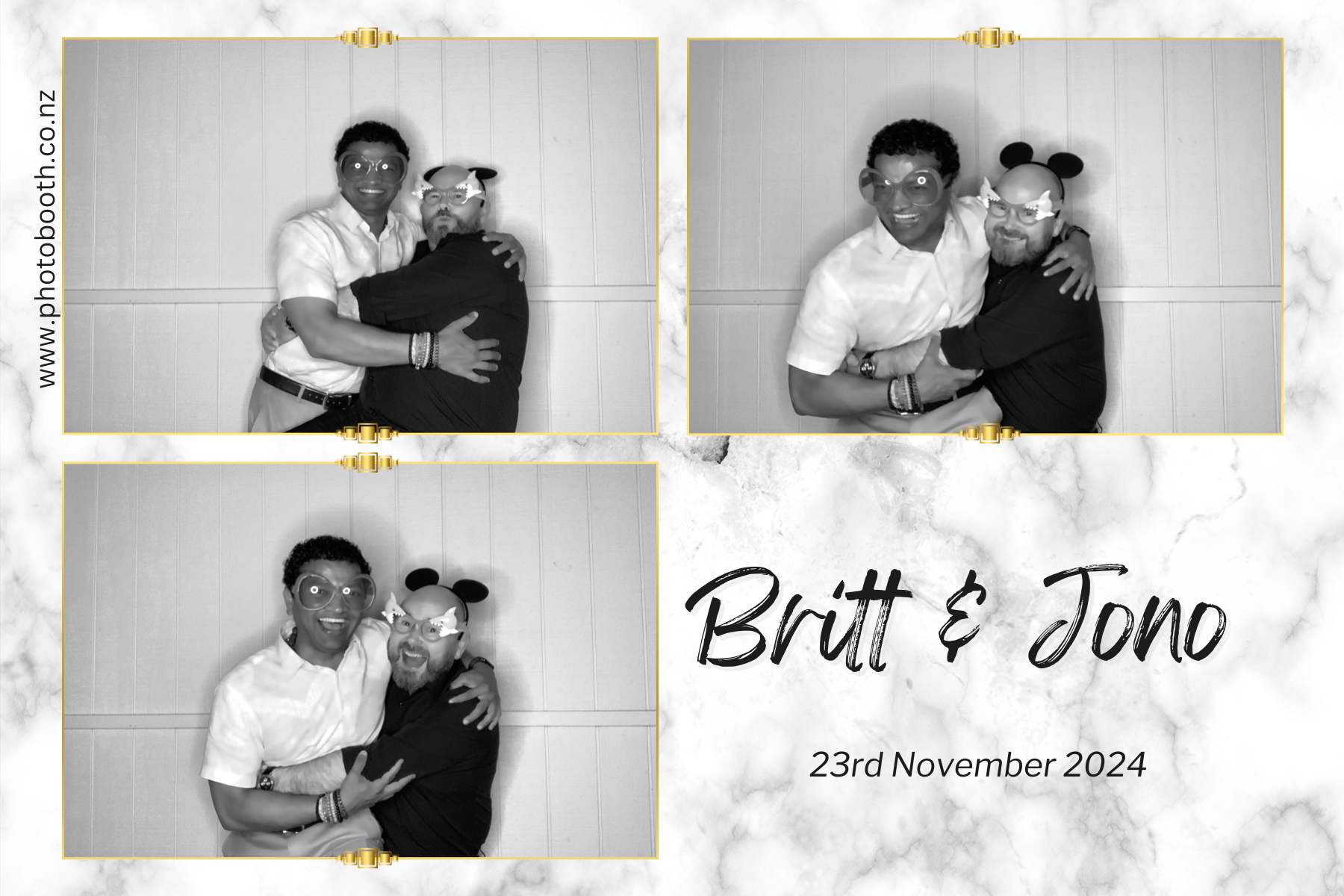 Britt & Jono's Wedding | View more photos from the event at gallery.photobooth.co.nz/u/SelfieCentral/Britt-Jonos-Wedding