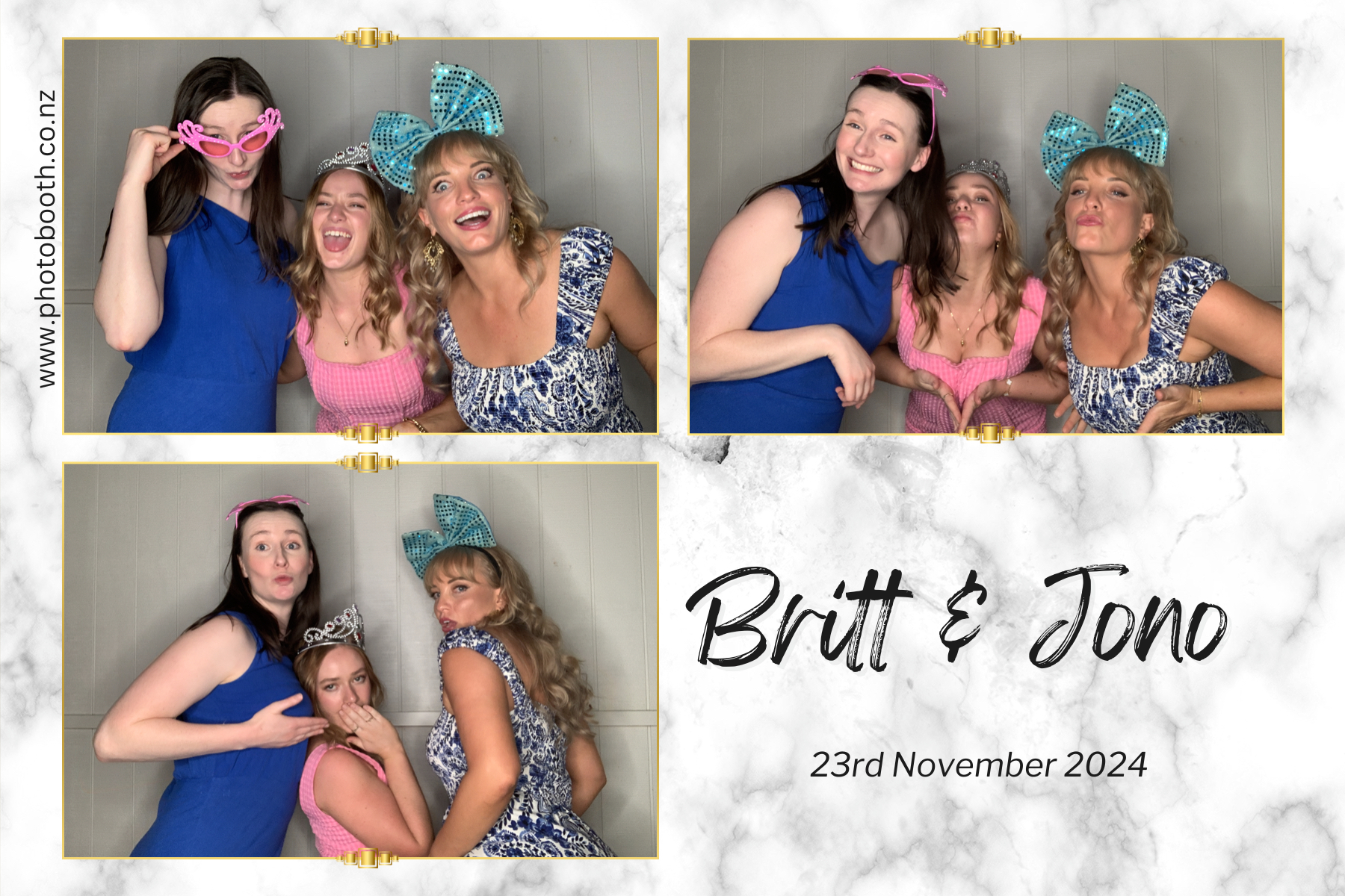 Britt & Jono's Wedding | View more photos from the event at gallery.photobooth.co.nz/u/SelfieCentral/Britt-Jonos-Wedding