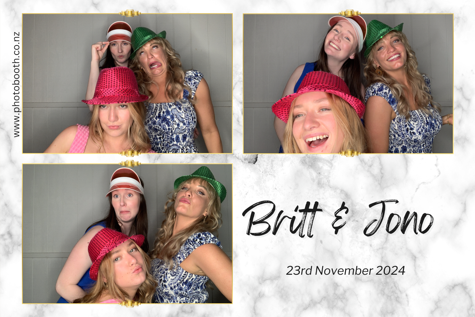 Britt & Jono's Wedding | View more photos from the event at gallery.photobooth.co.nz/u/SelfieCentral/Britt-Jonos-Wedding