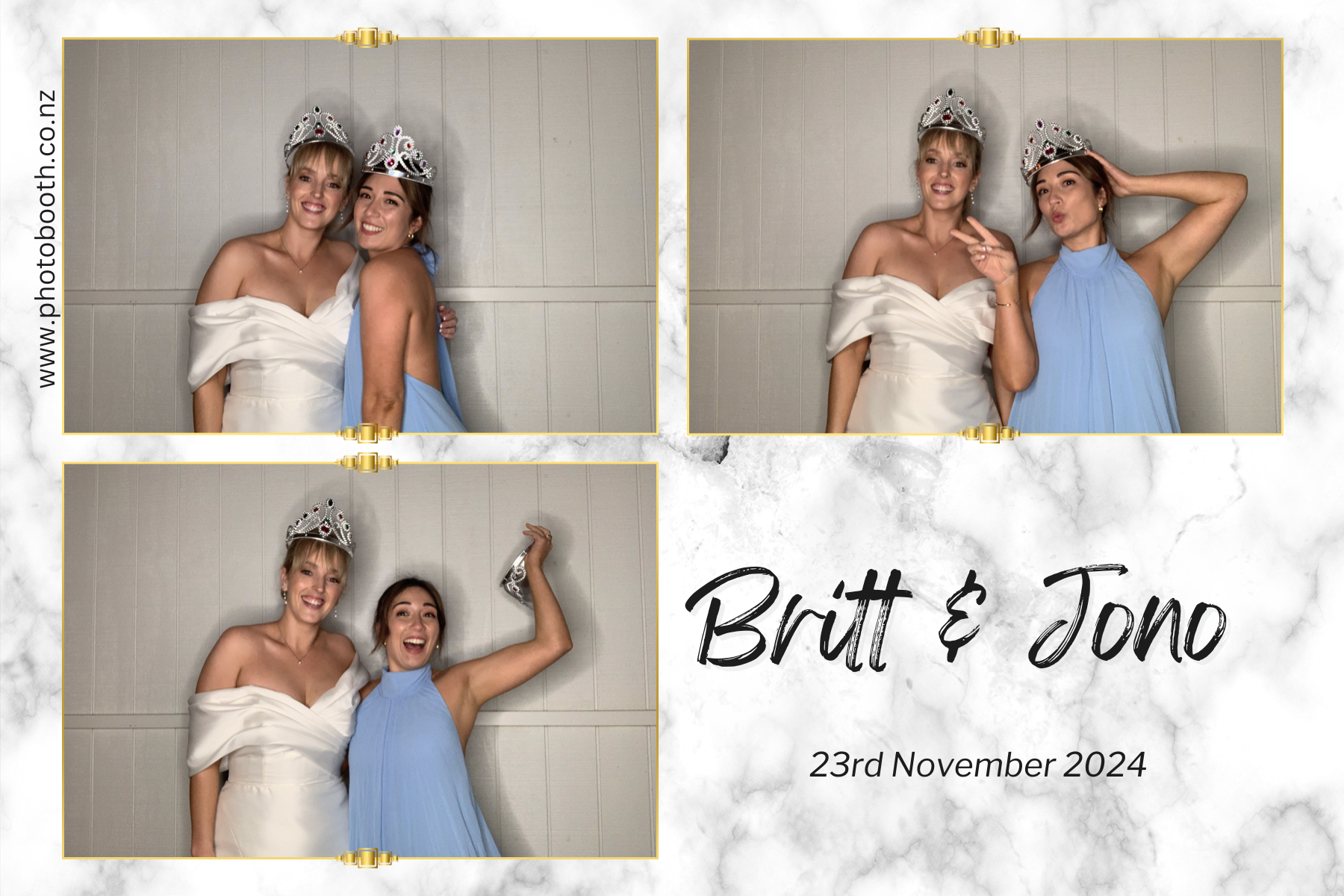 Britt & Jono's Wedding | View more photos from the event at gallery.photobooth.co.nz/u/SelfieCentral/Britt-Jonos-Wedding