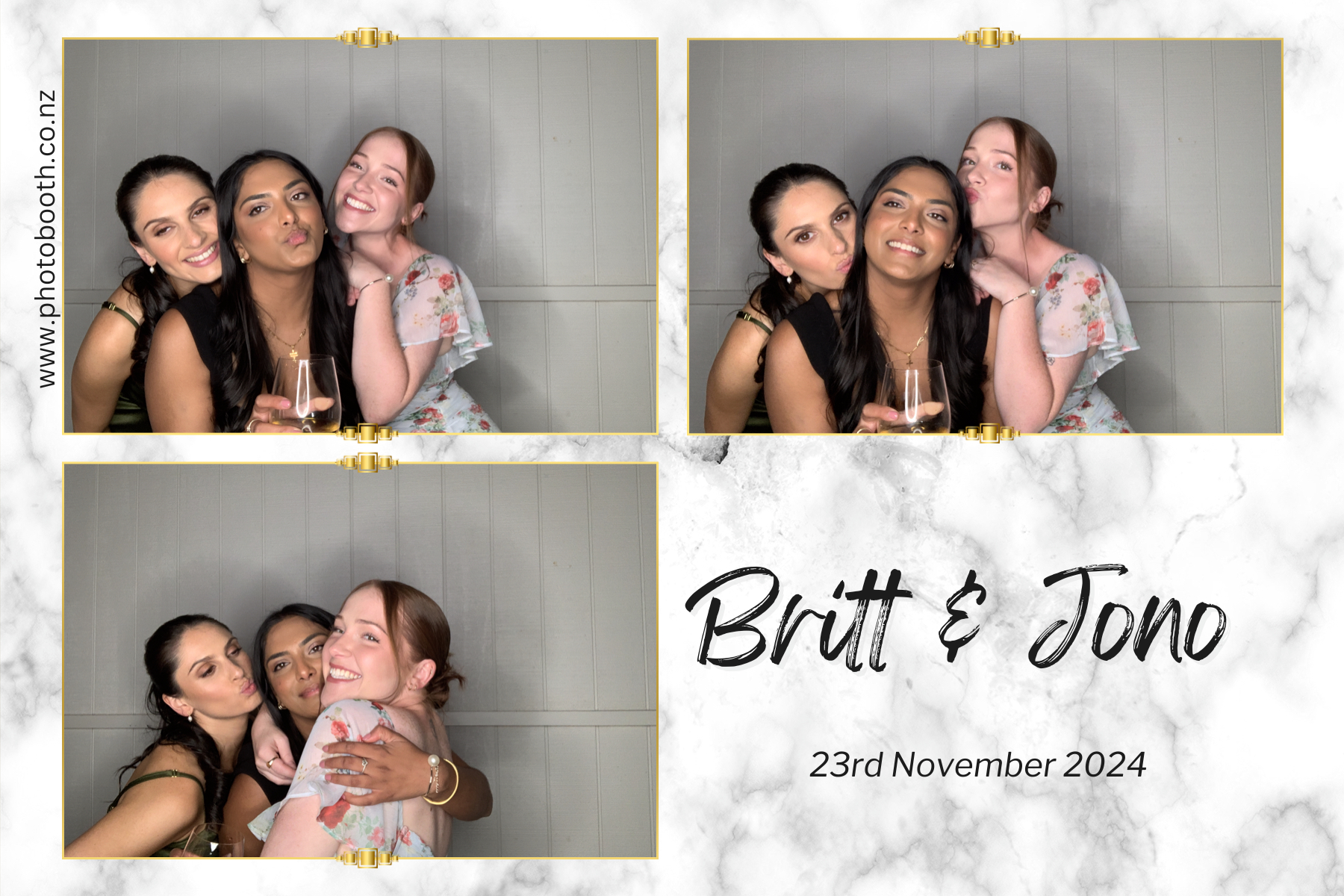 Britt & Jono's Wedding | View more photos from the event at gallery.photobooth.co.nz/u/SelfieCentral/Britt-Jonos-Wedding