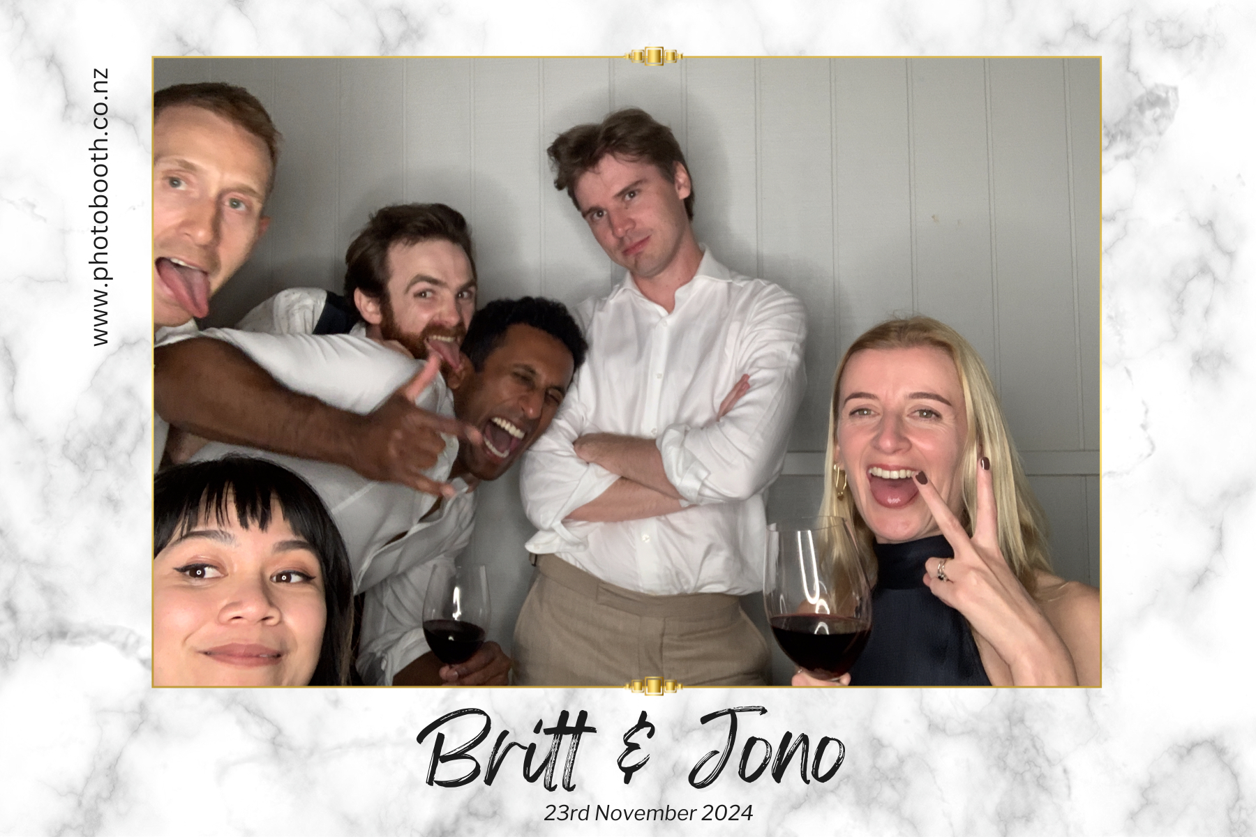 Britt & Jono's Wedding | View more photos from the event at gallery.photobooth.co.nz/u/SelfieCentral/Britt-Jonos-Wedding
