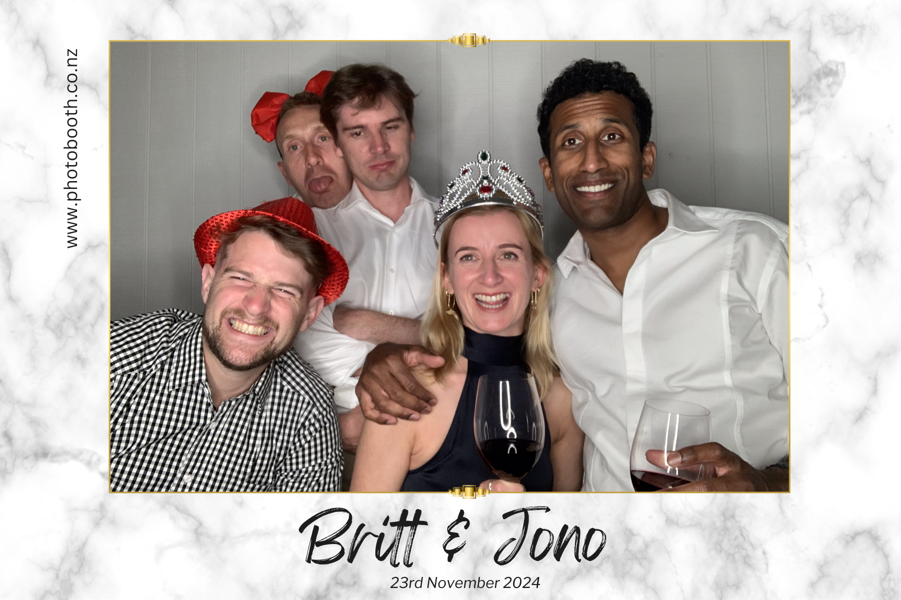 Britt & Jono's Wedding | View more photos from the event at gallery.photobooth.co.nz/u/SelfieCentral/Britt-Jonos-Wedding